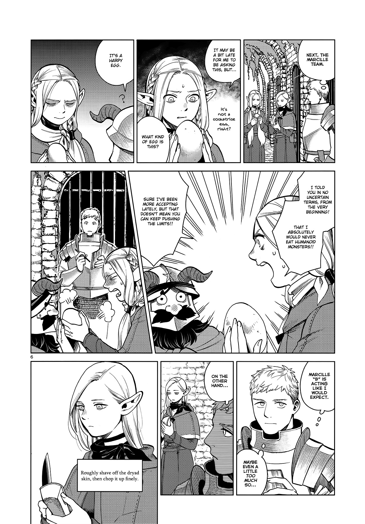 Dungeon Meshi Chapter 40 page 6 - Chapter 40: Shapeshifter (Part II)