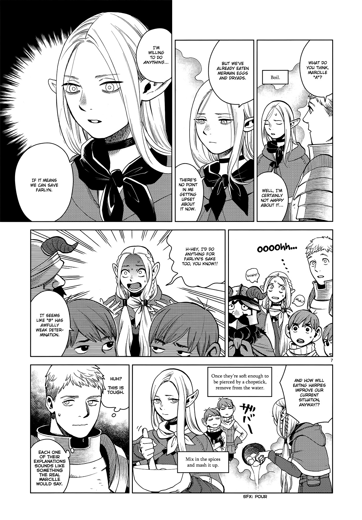 Dungeon Meshi Chapter 40 page 7 - Chapter 40: Shapeshifter (Part II)