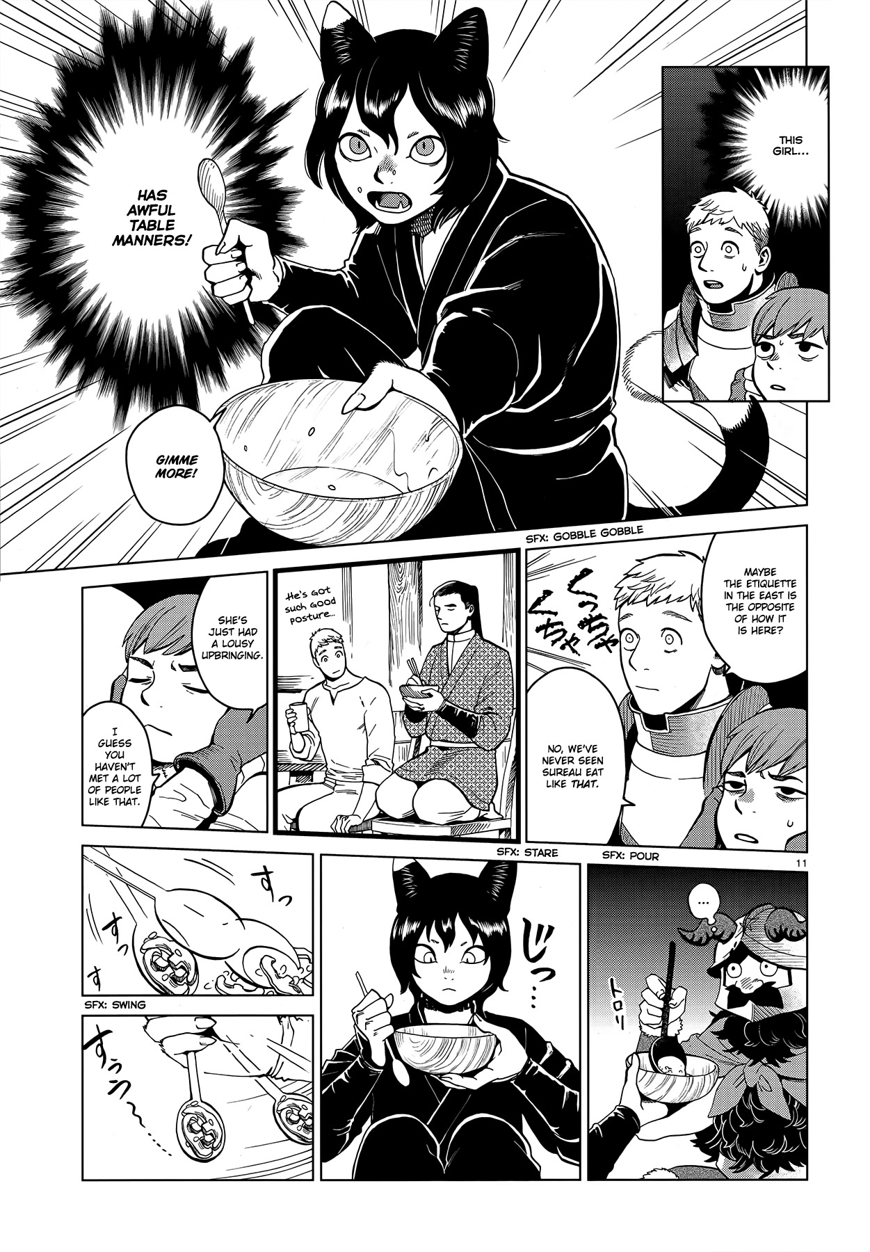 Dungeon Meshi Chapter 41 page 11 - Chapter 41: Yamanba