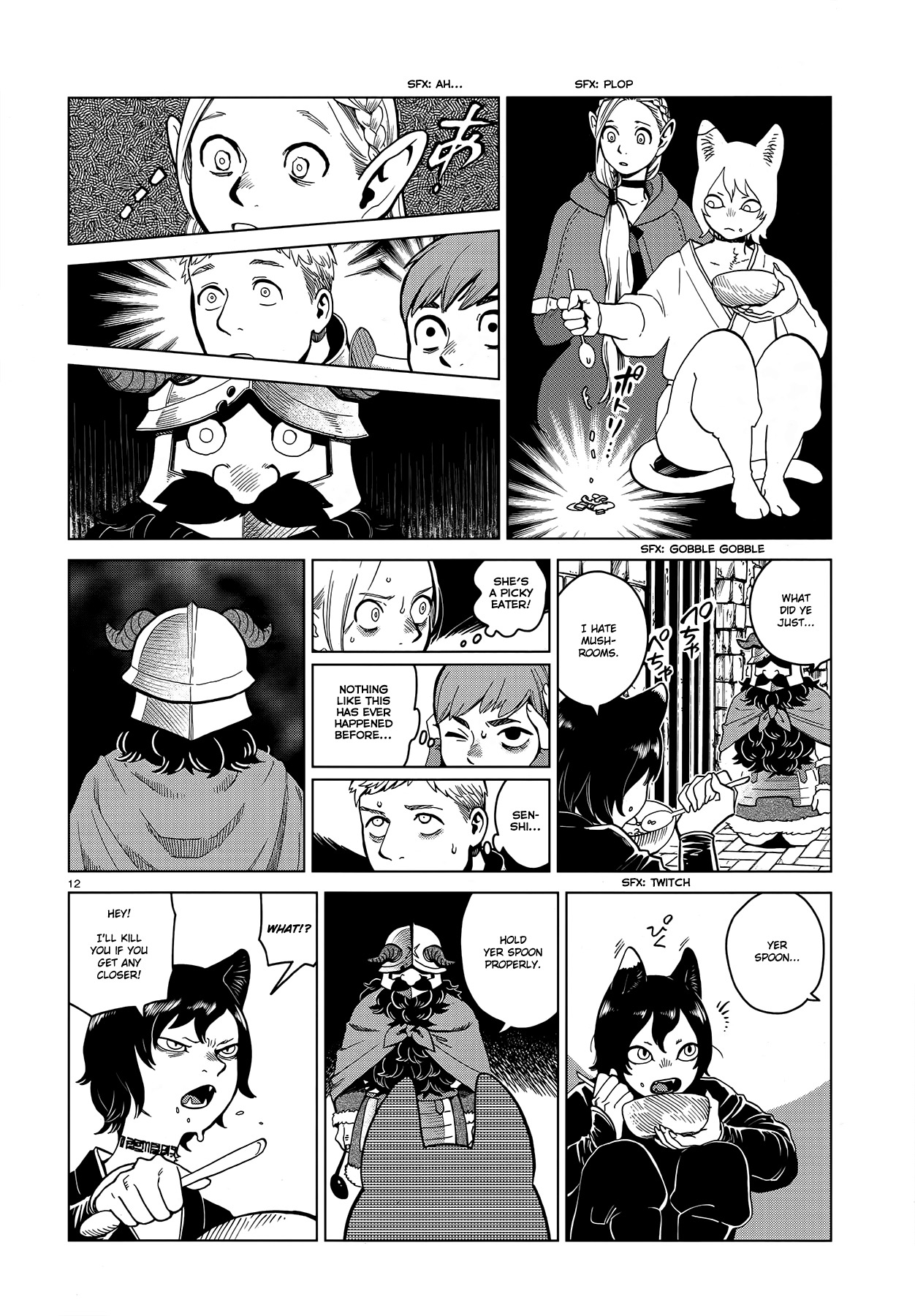 Dungeon Meshi Chapter 41 page 12 - Chapter 41: Yamanba