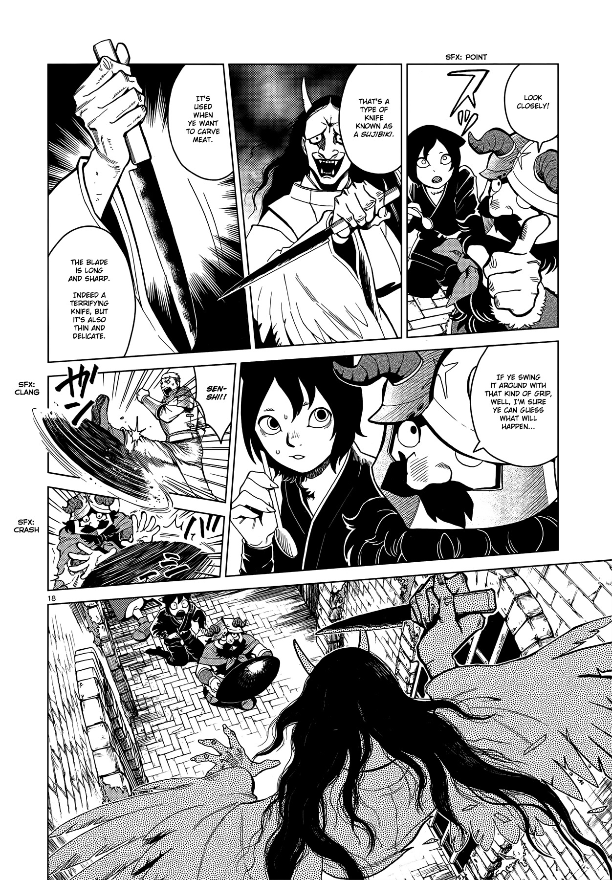 Dungeon Meshi Chapter 41 page 18 - Chapter 41: Yamanba