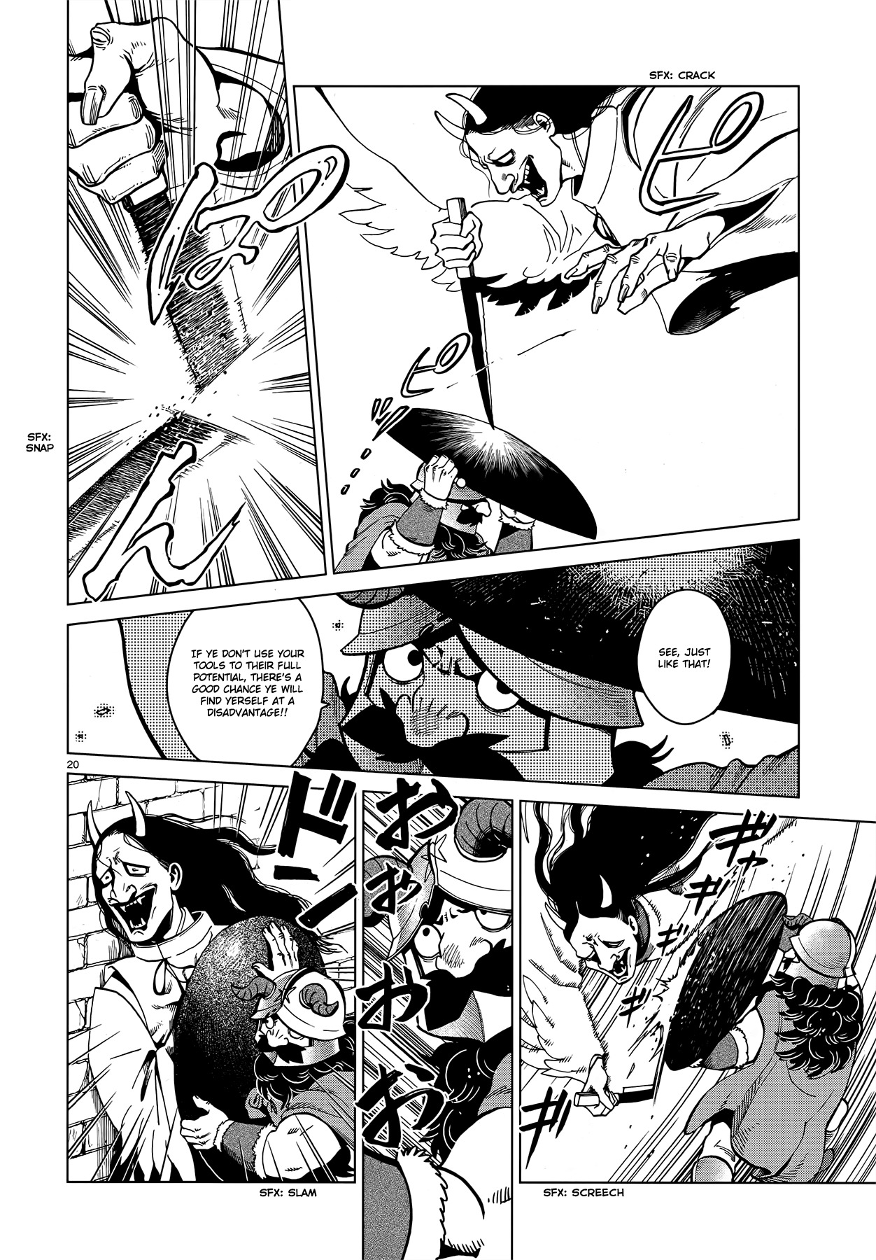 Dungeon Meshi Chapter 41 page 20 - Chapter 41: Yamanba
