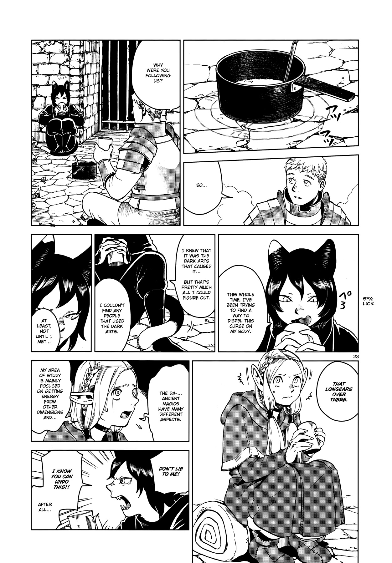 Dungeon Meshi Chapter 41 page 23 - Chapter 41: Yamanba