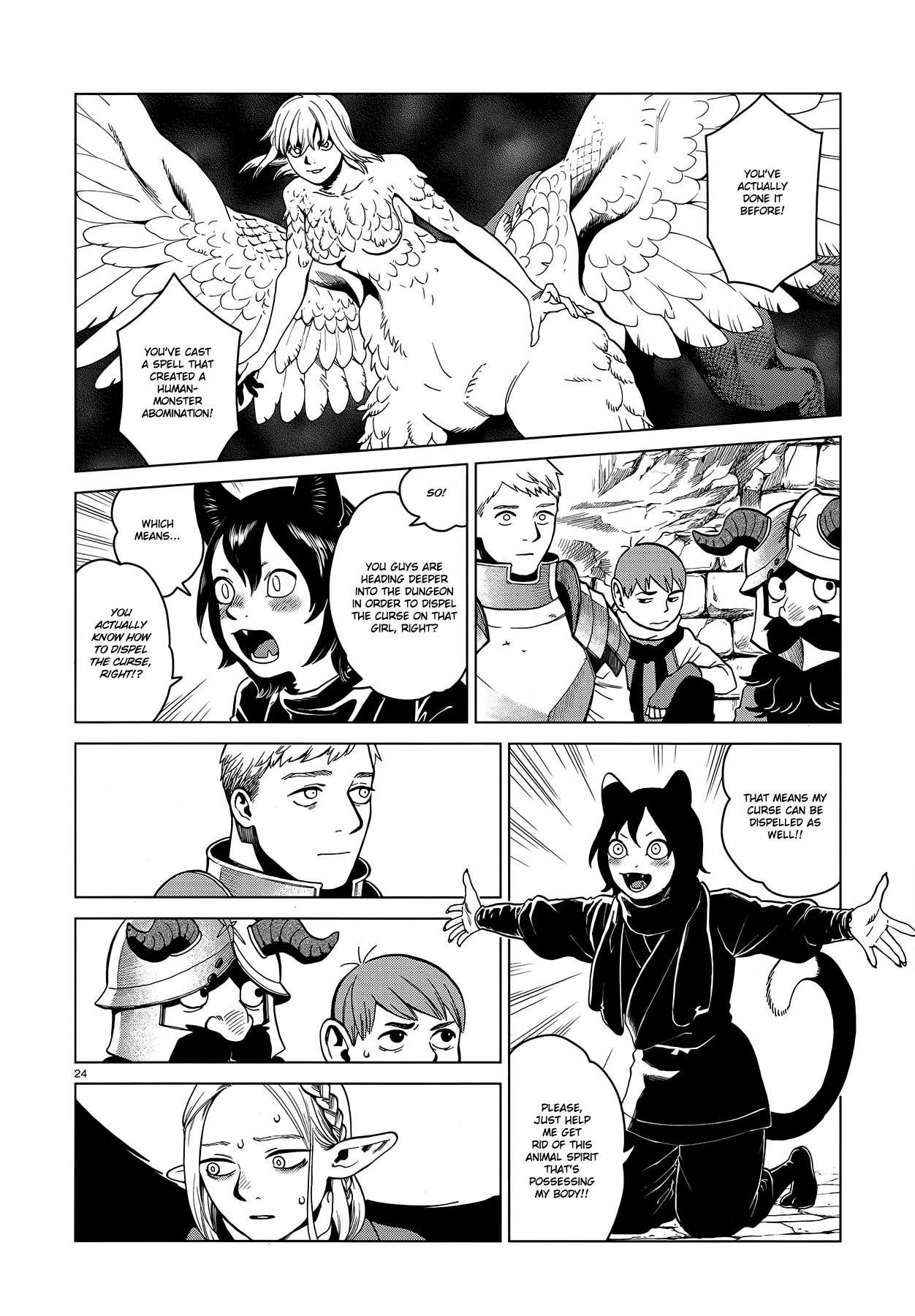Dungeon Meshi Chapter 41 page 24 - Chapter 41: Yamanba