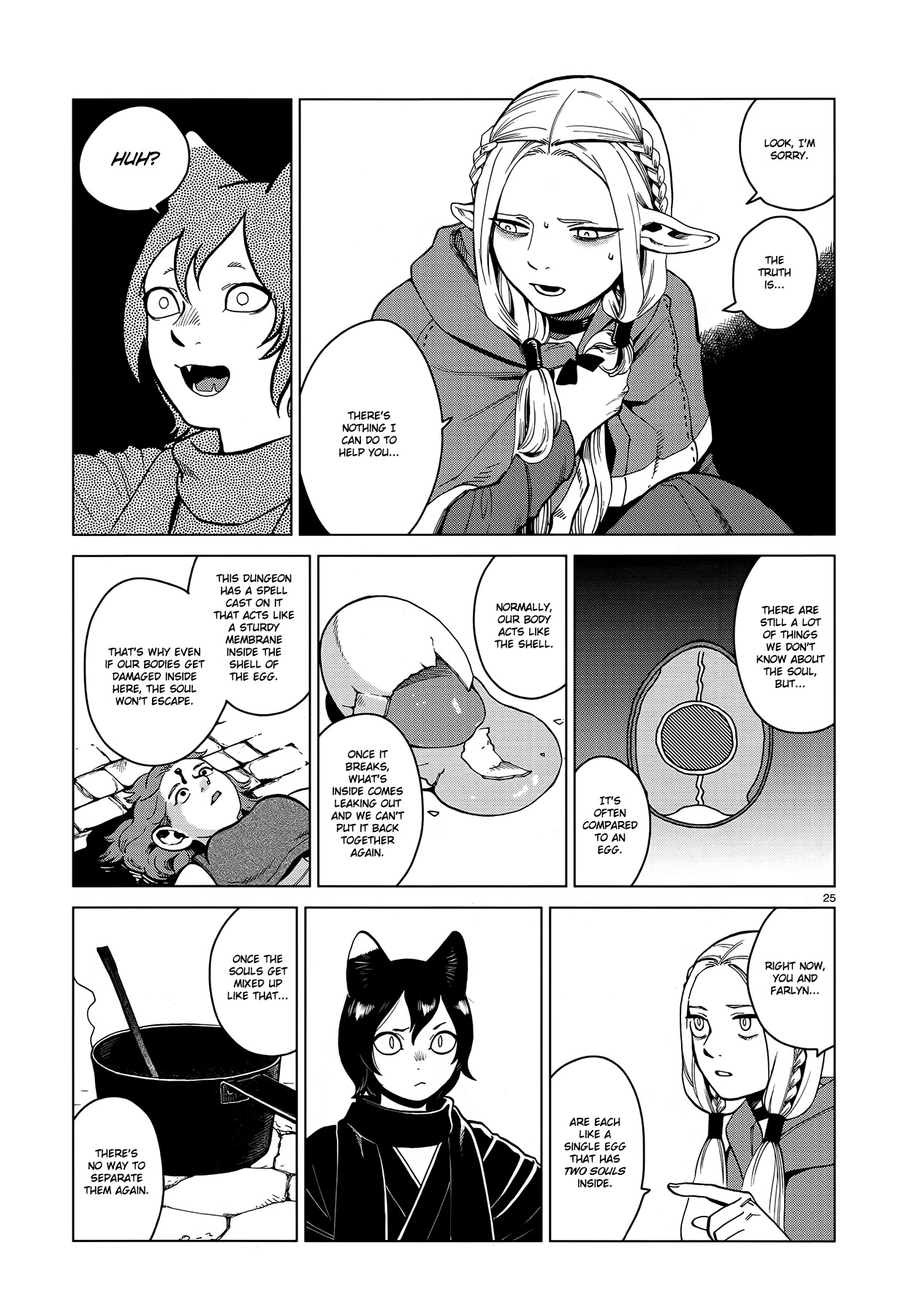 Dungeon Meshi Chapter 41 page 25 - Chapter 41: Yamanba