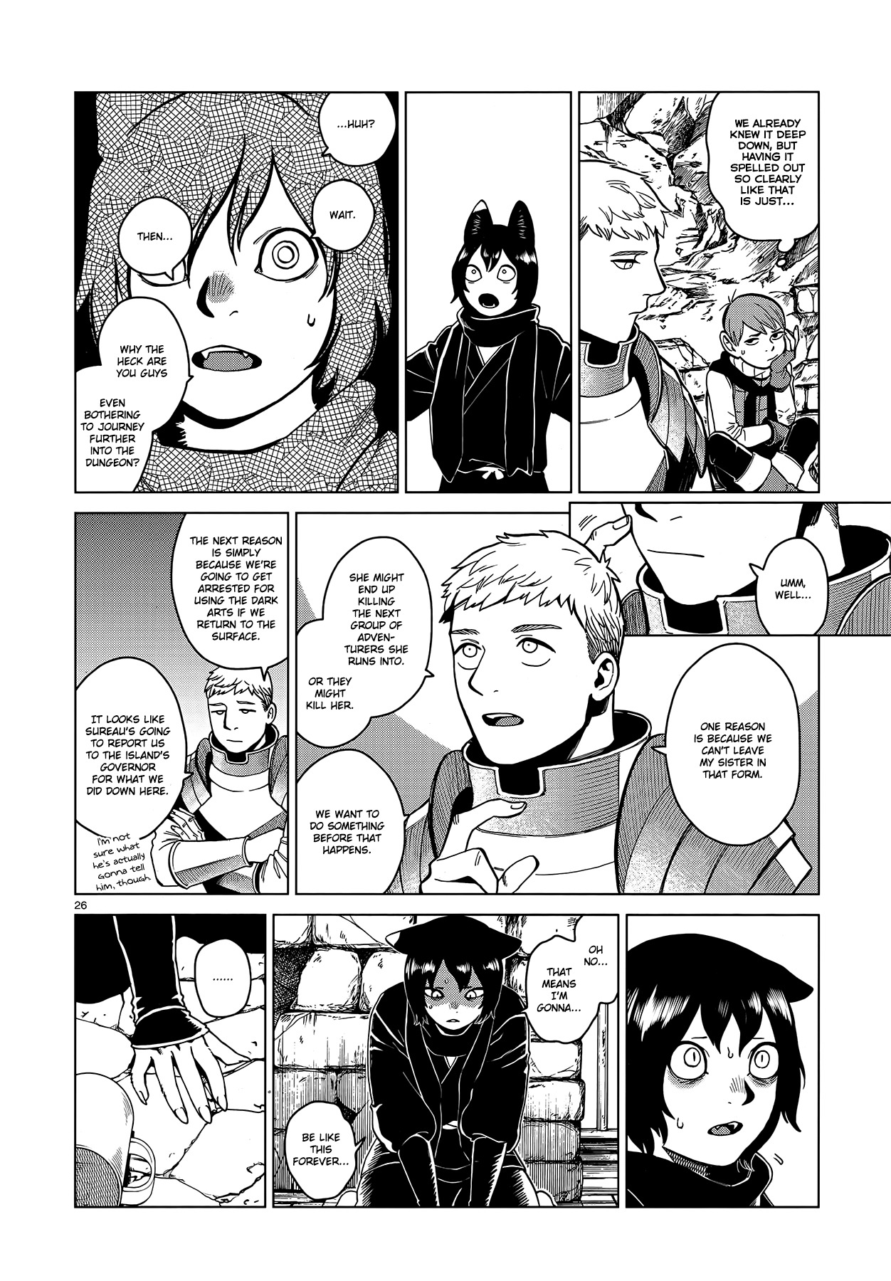 Dungeon Meshi Chapter 41 page 26 - Chapter 41: Yamanba