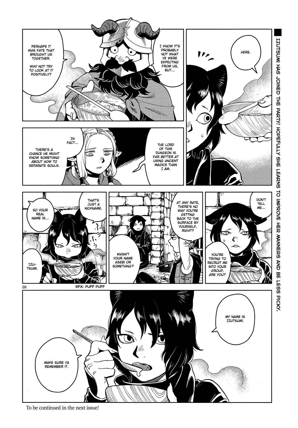 Dungeon Meshi Chapter 41 page 28 - Chapter 41: Yamanba