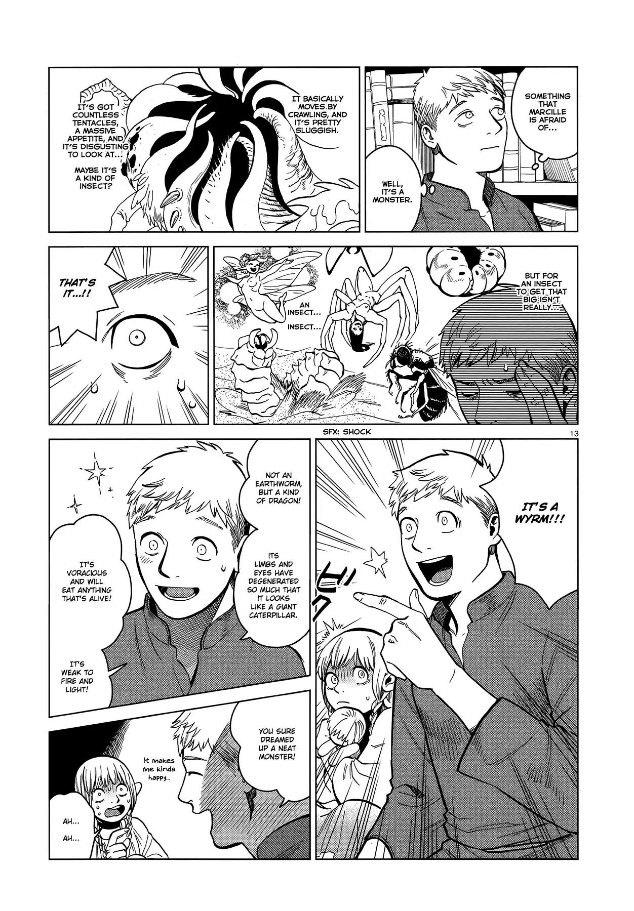 Dungeon Meshi Chapter 42 page 13 - Chapter 42: Nightmare