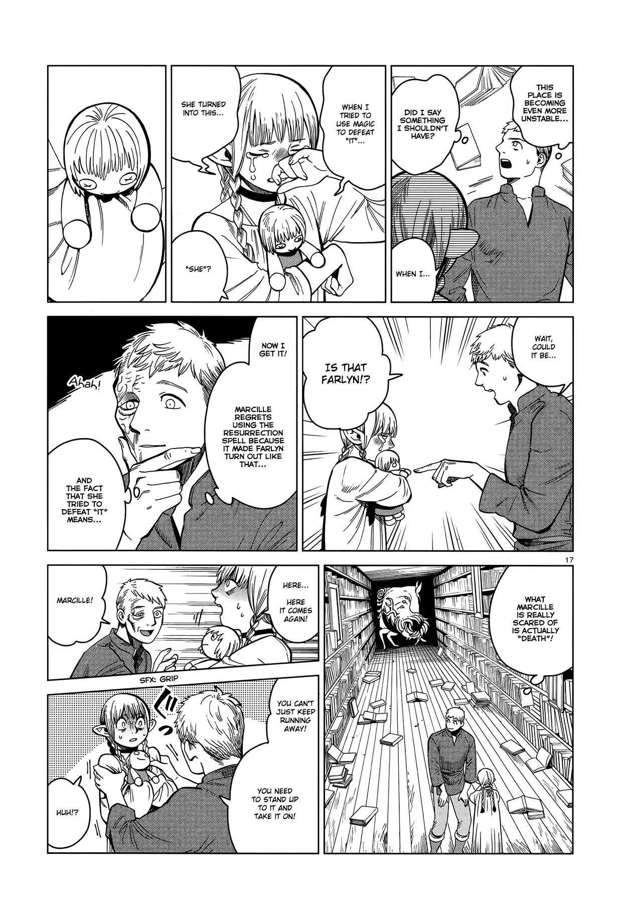Dungeon Meshi Chapter 42 page 17 - Chapter 42: Nightmare