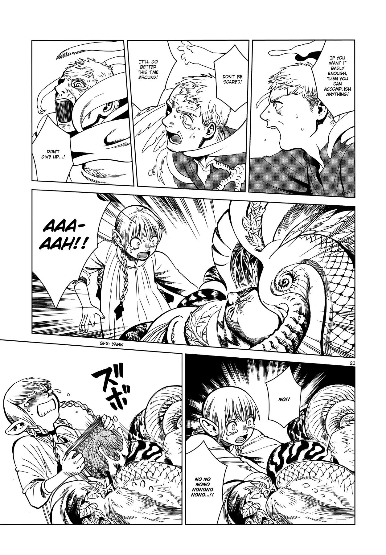 Dungeon Meshi Chapter 42 page 23 - Chapter 42: Nightmare