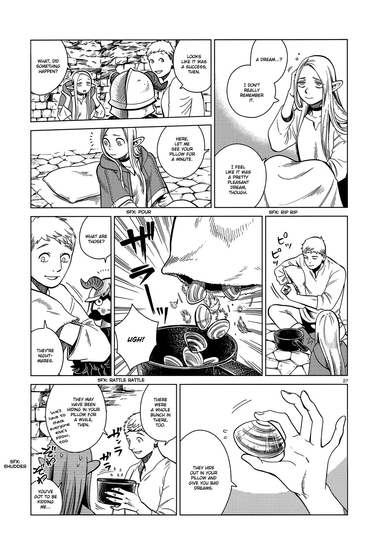 Dungeon Meshi Chapter 42 page 27 - Chapter 42: Nightmare