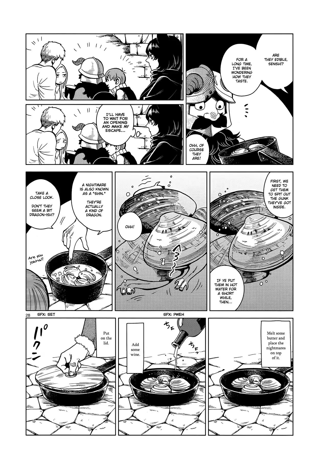 Dungeon Meshi Chapter 42 page 28 - Chapter 42: Nightmare