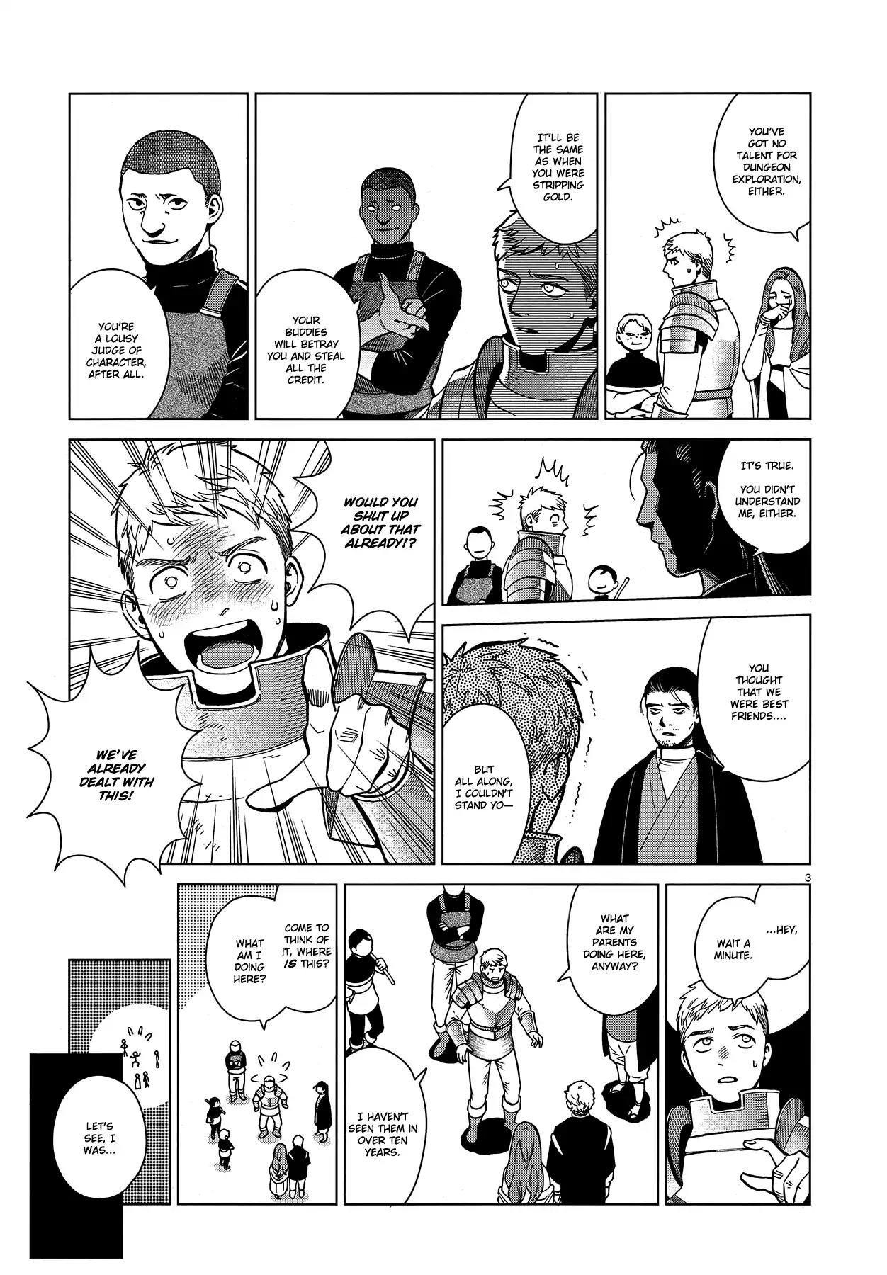 Dungeon Meshi Chapter 42 page 3 - Chapter 42: Nightmare