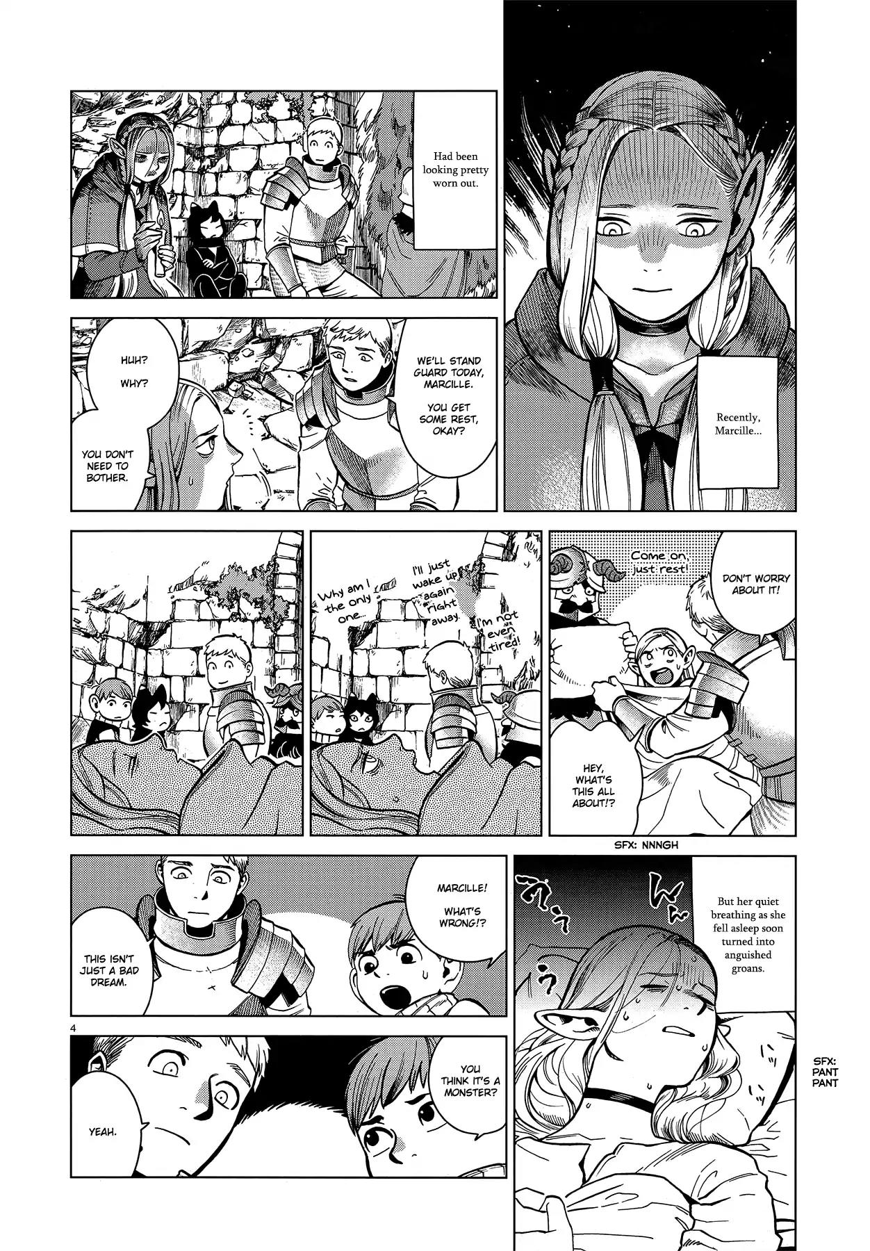 Dungeon Meshi Chapter 42 page 4 - Chapter 42: Nightmare