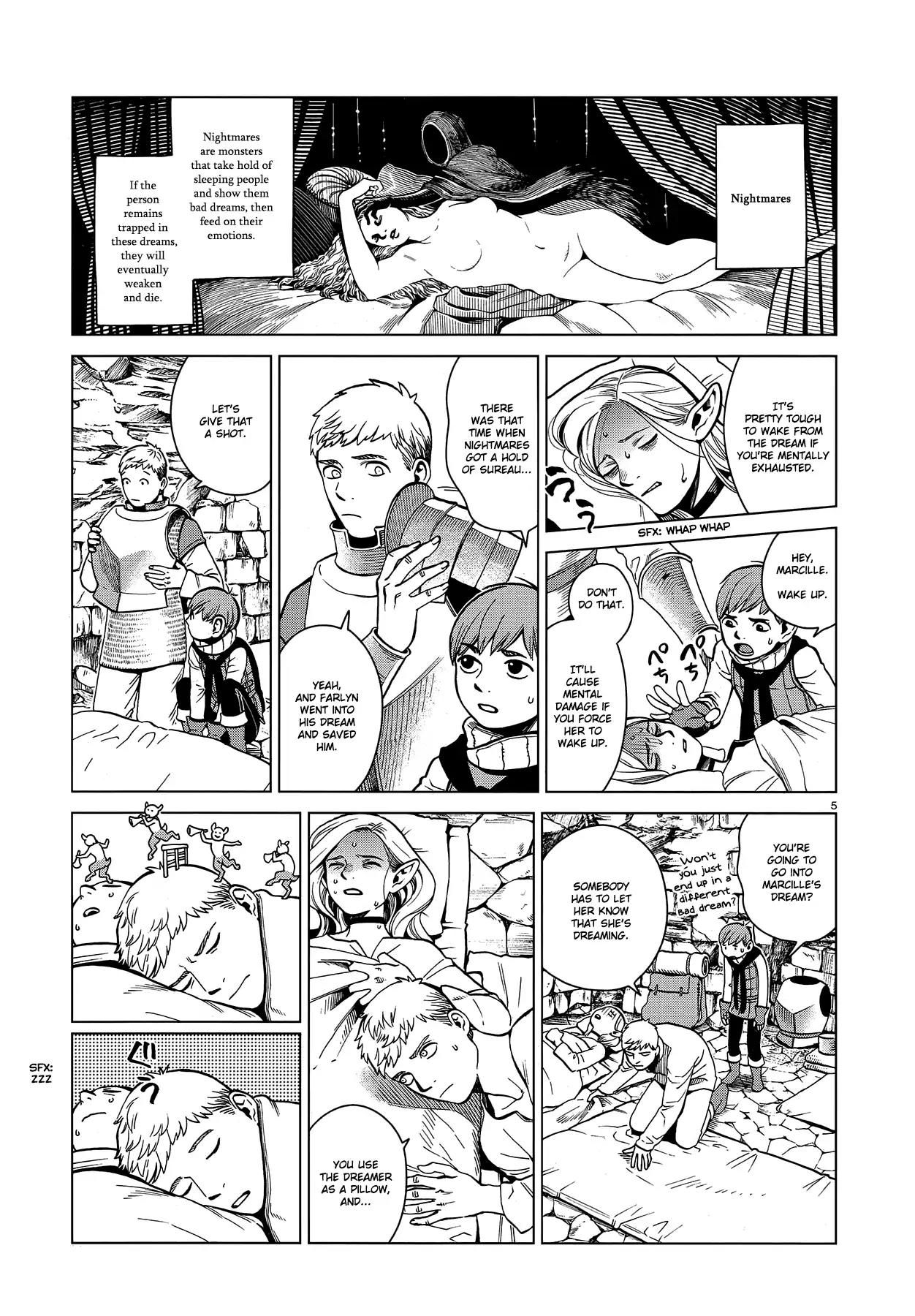 Dungeon Meshi Chapter 42 page 5 - Chapter 42: Nightmare