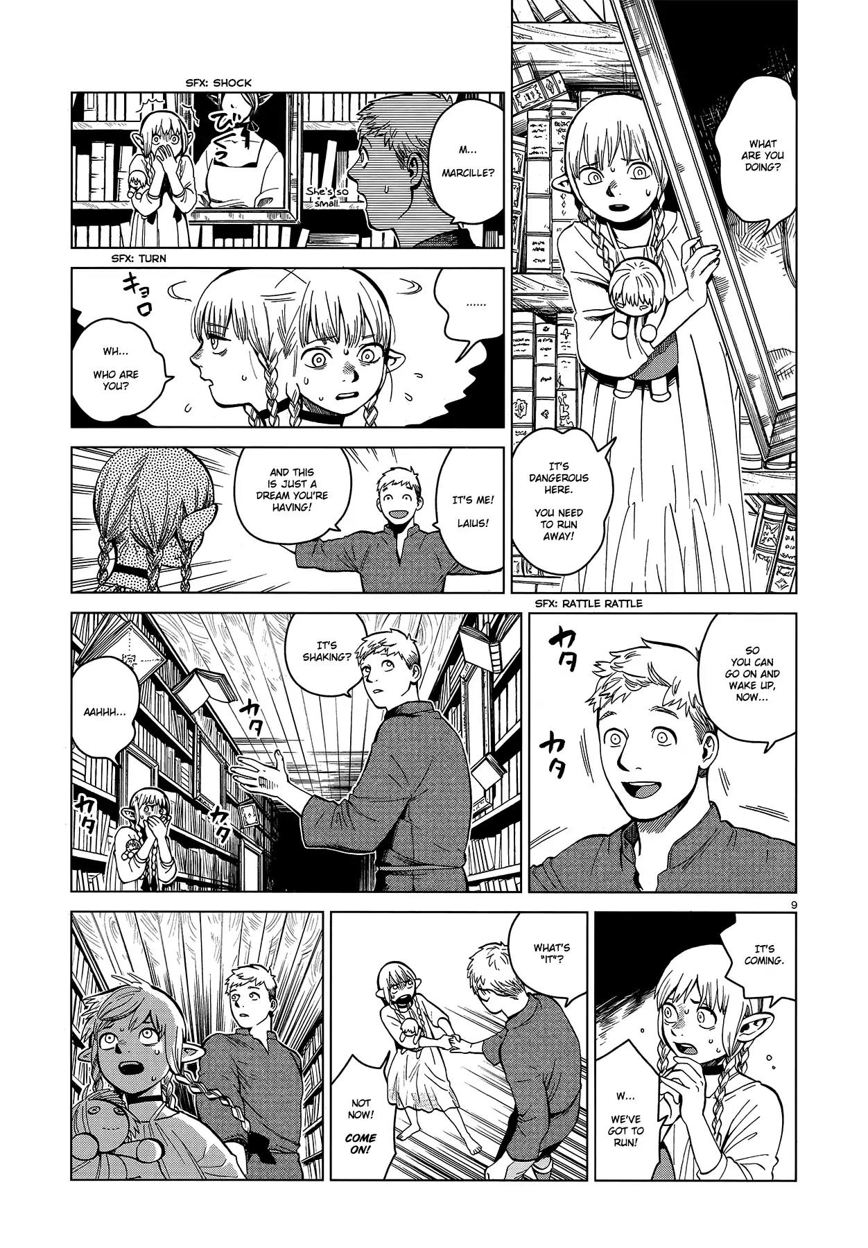 Dungeon Meshi Chapter 42 page 9 - Chapter 42: Nightmare
