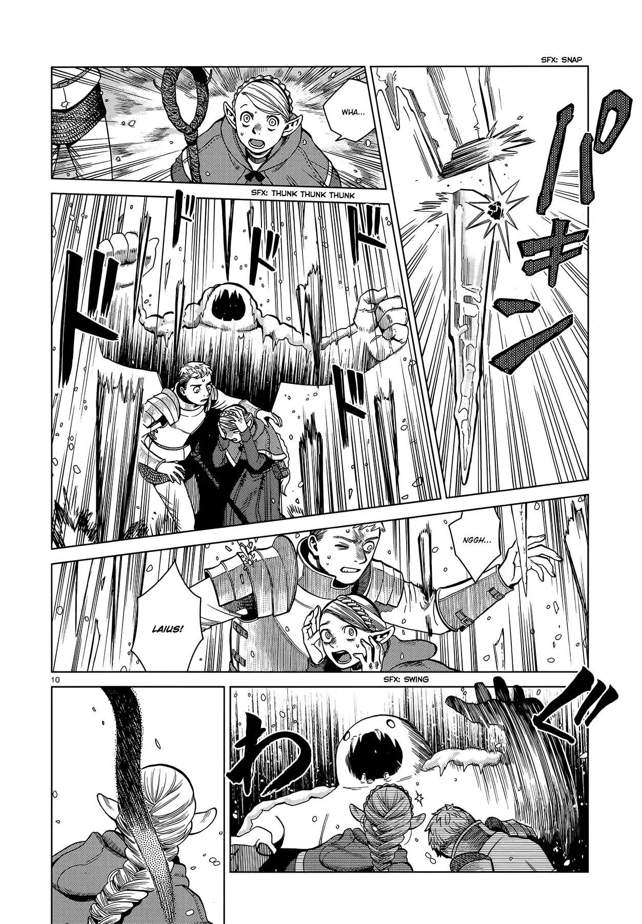 Dungeon Meshi Chapter 43 page 10 - Chapter 43: Ice Golem