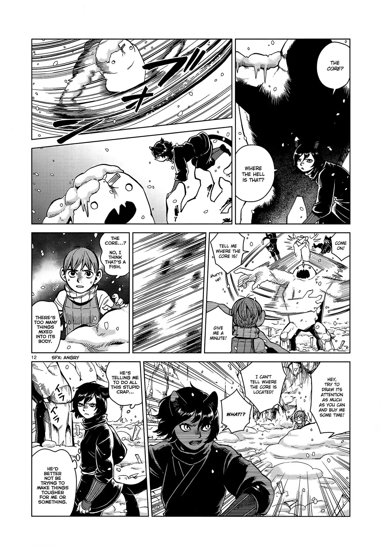Dungeon Meshi Chapter 43 page 12 - Chapter 43: Ice Golem