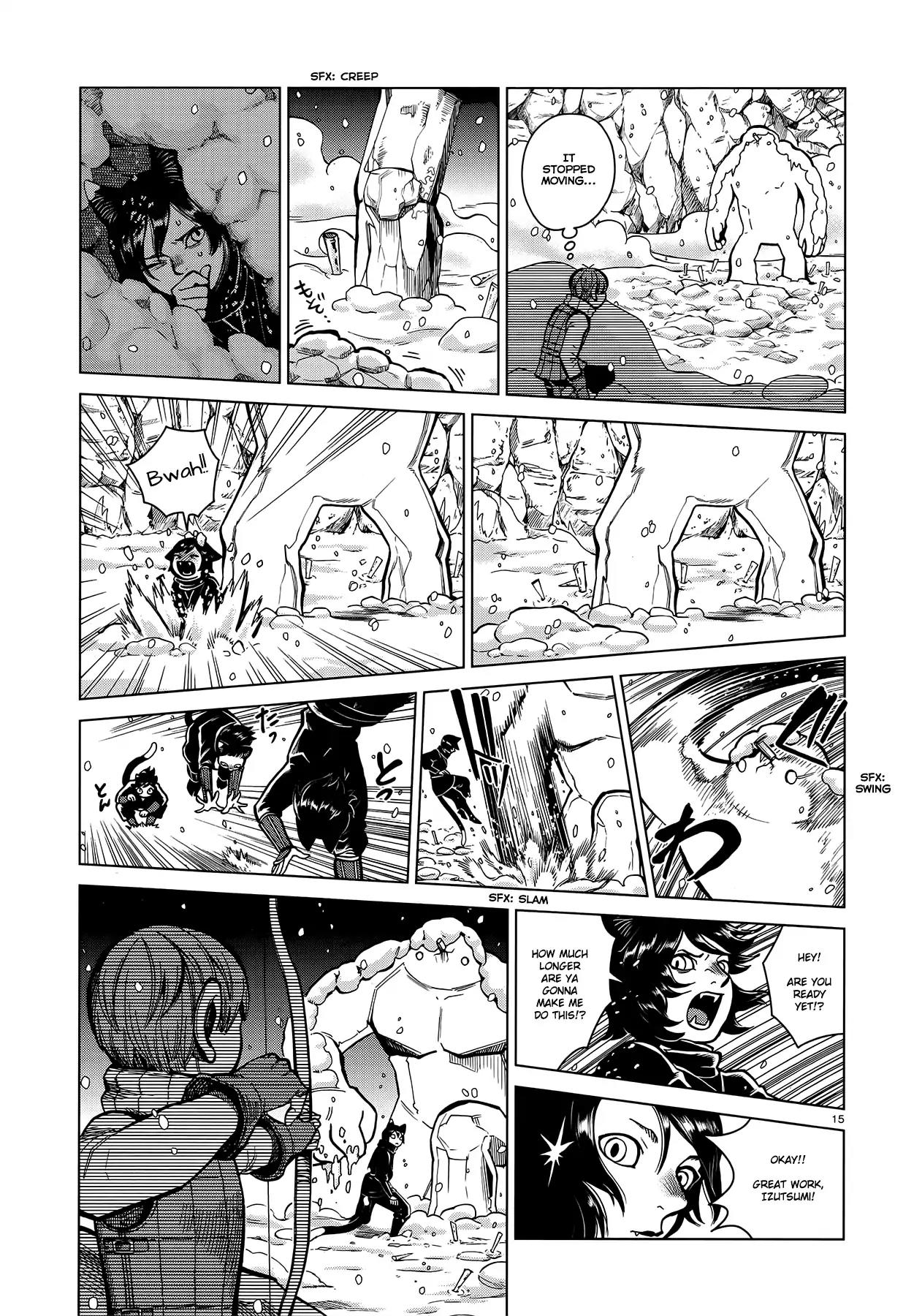 Dungeon Meshi Chapter 43 page 15 - Chapter 43: Ice Golem