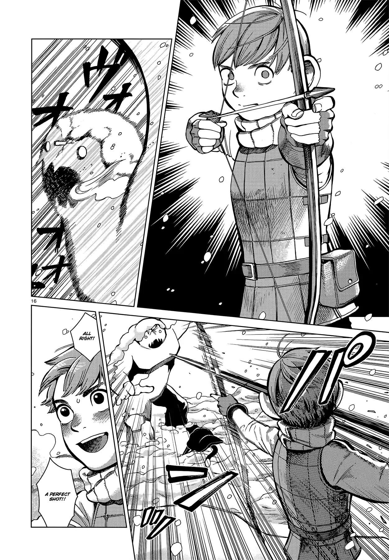 Dungeon Meshi Chapter 43 page 16 - Chapter 43: Ice Golem