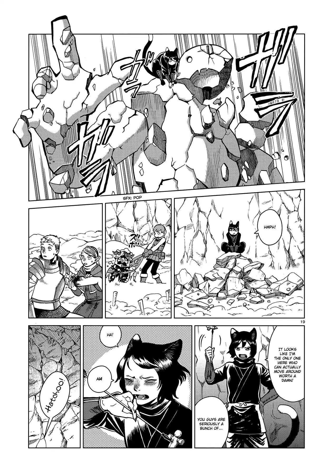 Dungeon Meshi Chapter 43 page 19 - Chapter 43: Ice Golem