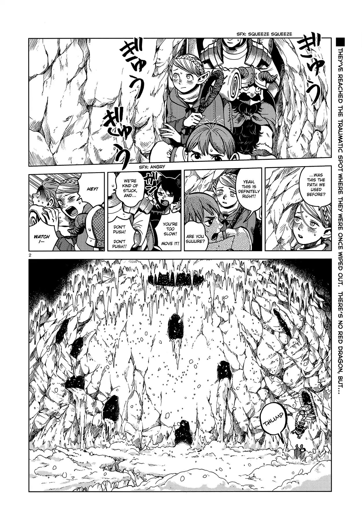 Dungeon Meshi Chapter 43 page 2 - Chapter 43: Ice Golem