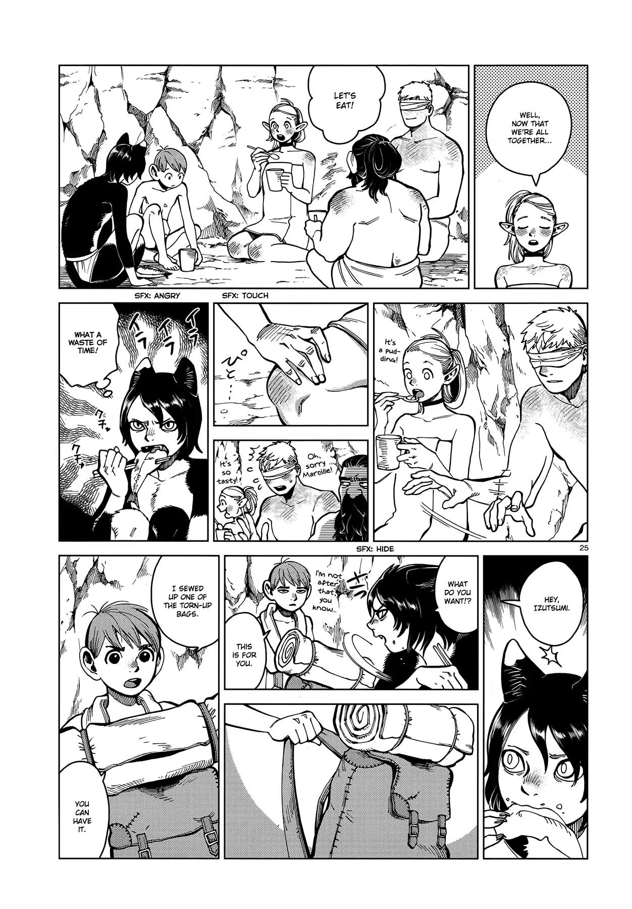 Dungeon Meshi Chapter 43 page 25 - Chapter 43: Ice Golem