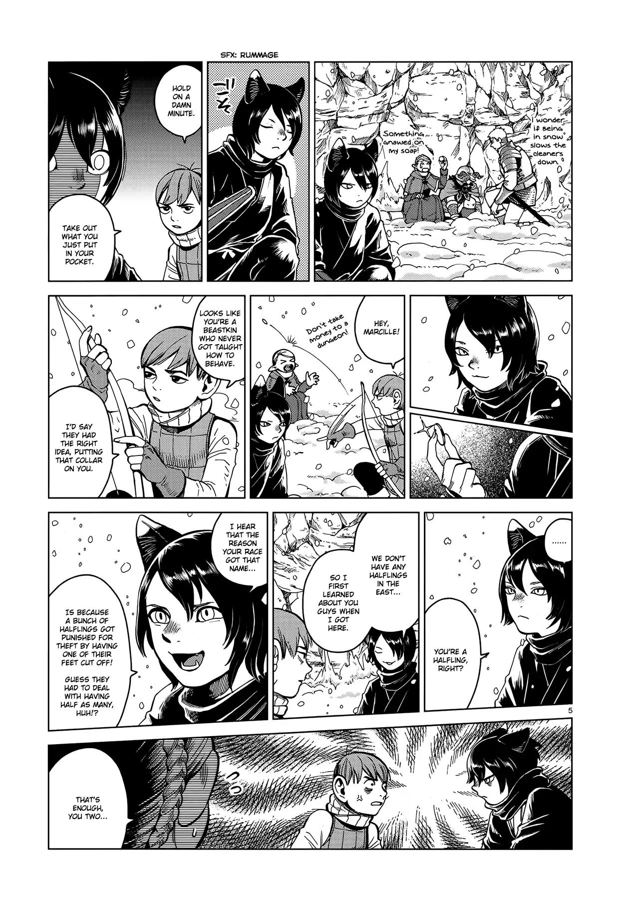 Dungeon Meshi Chapter 43 page 5 - Chapter 43: Ice Golem