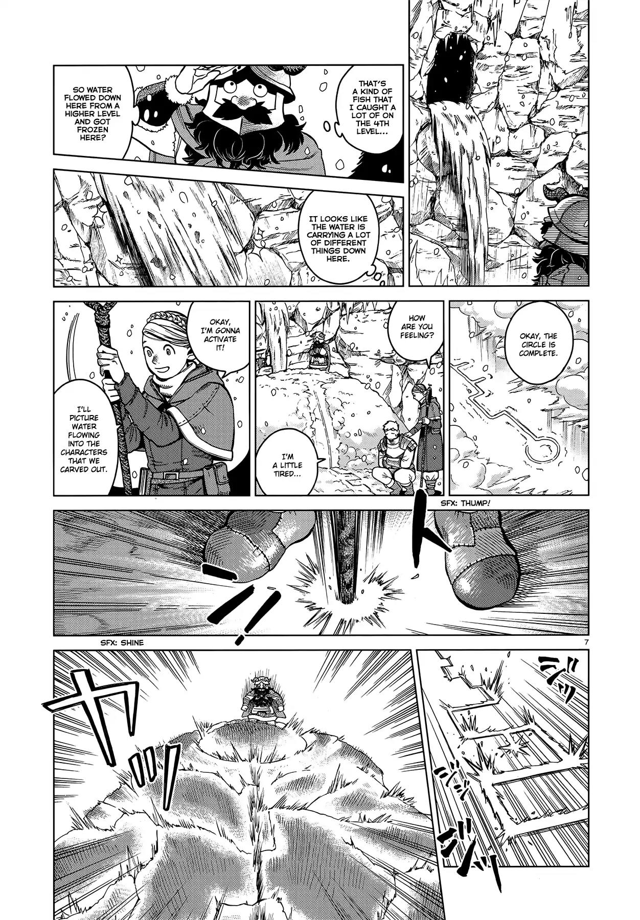 Dungeon Meshi Chapter 43 page 7 - Chapter 43: Ice Golem