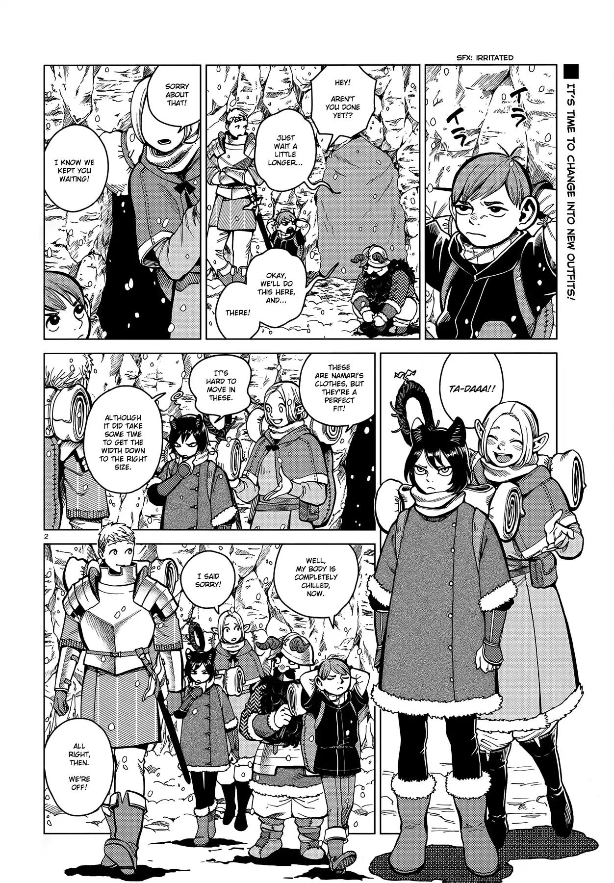 Dungeon Meshi Chapter 44 page 2 - Chapter 44: Barometz
