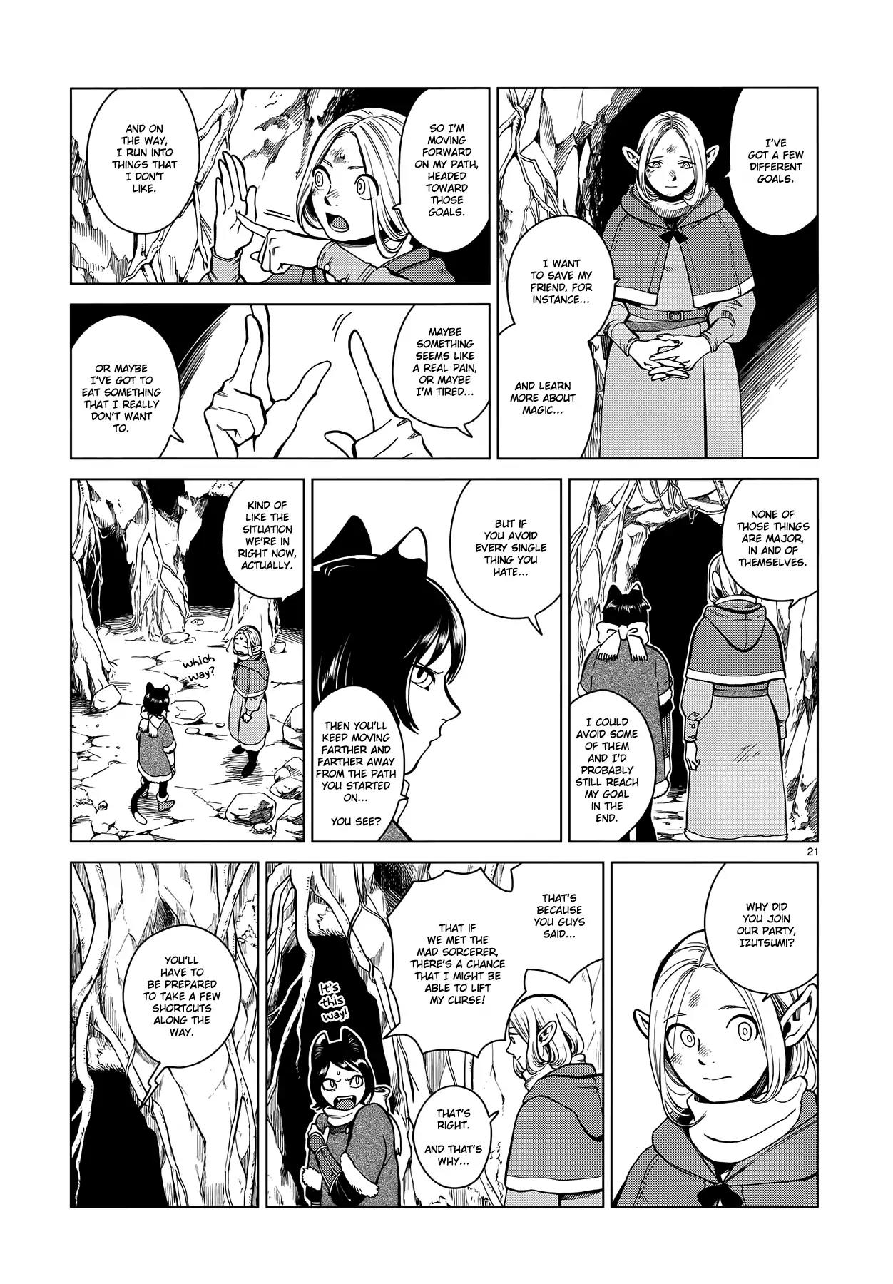 Dungeon Meshi Chapter 44 page 21 - Chapter 44: Barometz