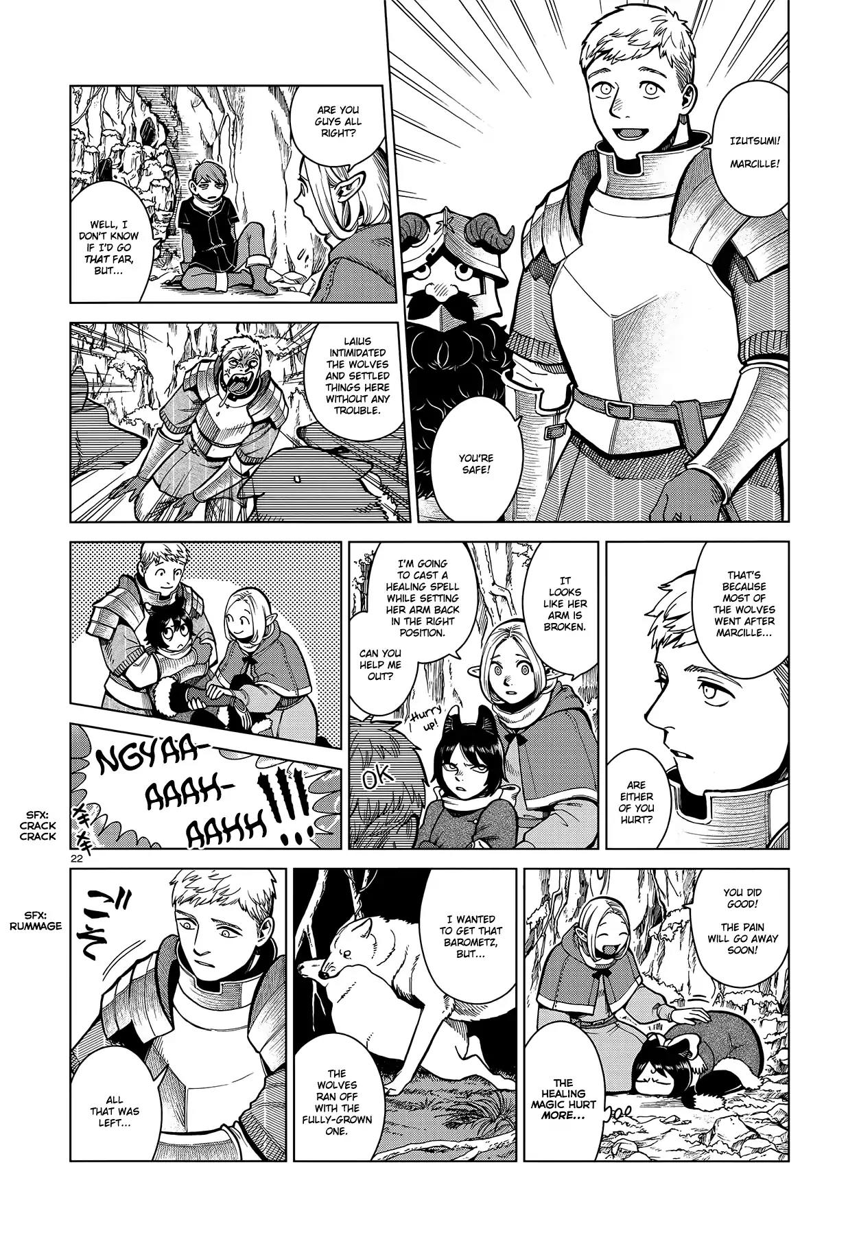 Dungeon Meshi Chapter 44 page 22 - Chapter 44: Barometz