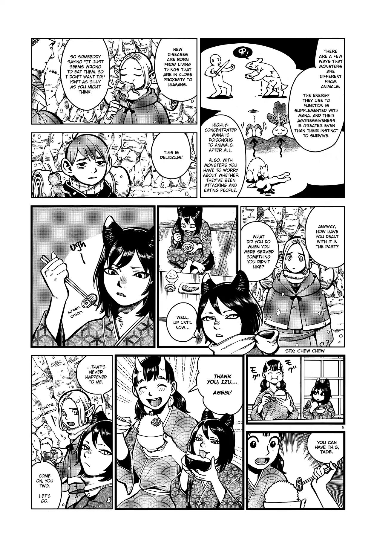 Dungeon Meshi Chapter 44 page 5 - Chapter 44: Barometz