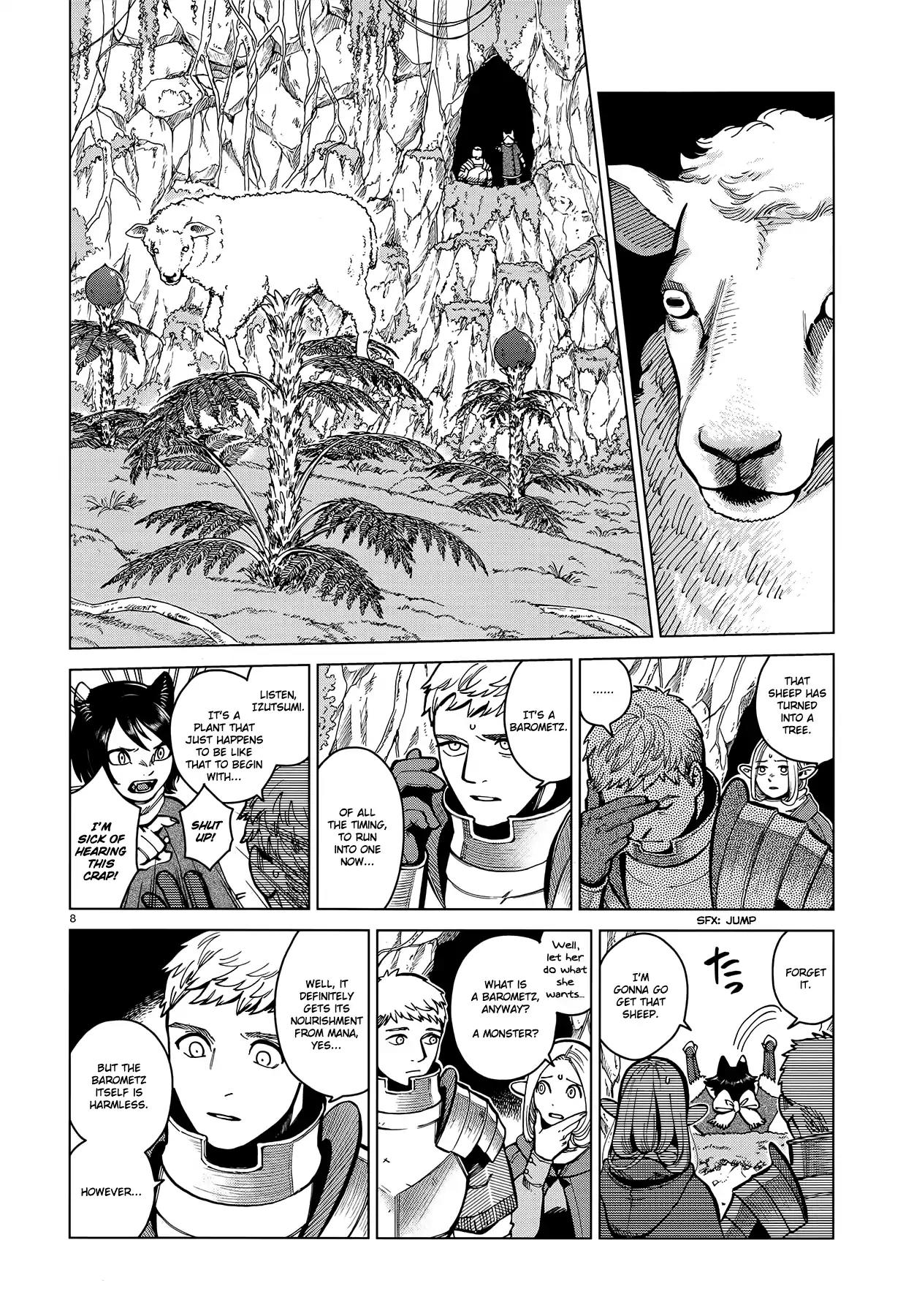 Dungeon Meshi Chapter 44 page 8 - Chapter 44: Barometz