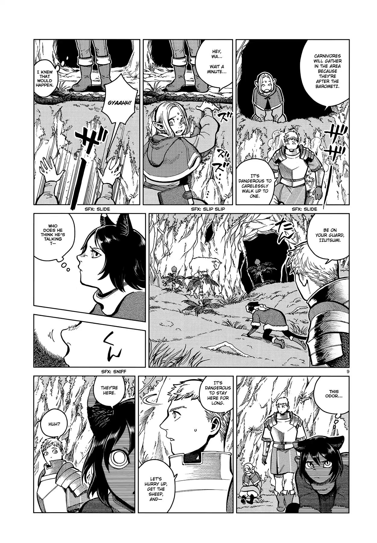 Dungeon Meshi Chapter 44 page 9 - Chapter 44: Barometz