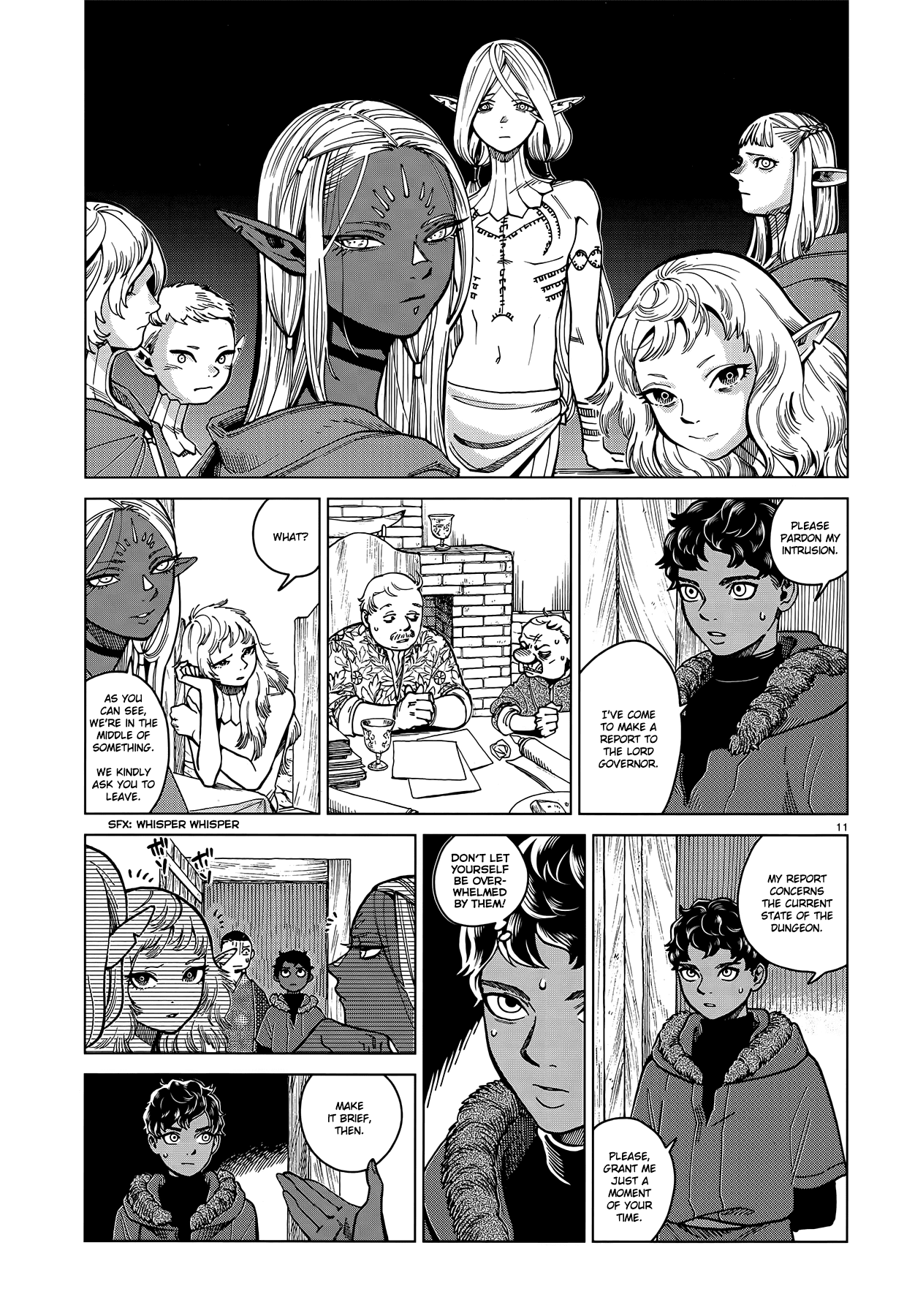 Dungeon Meshi Chapter 45 page 11 - Chapter 45: Egg
