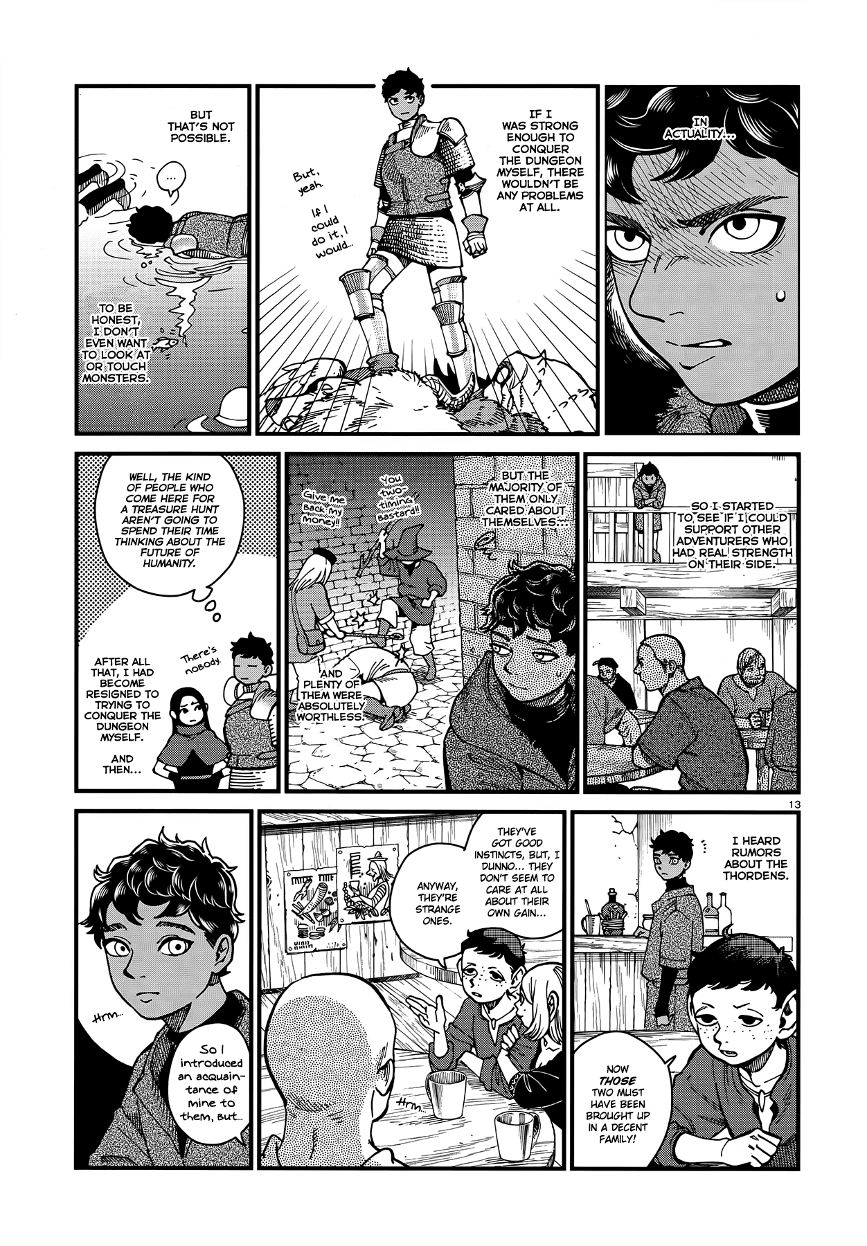 Dungeon Meshi Chapter 45 page 13 - Chapter 45: Egg