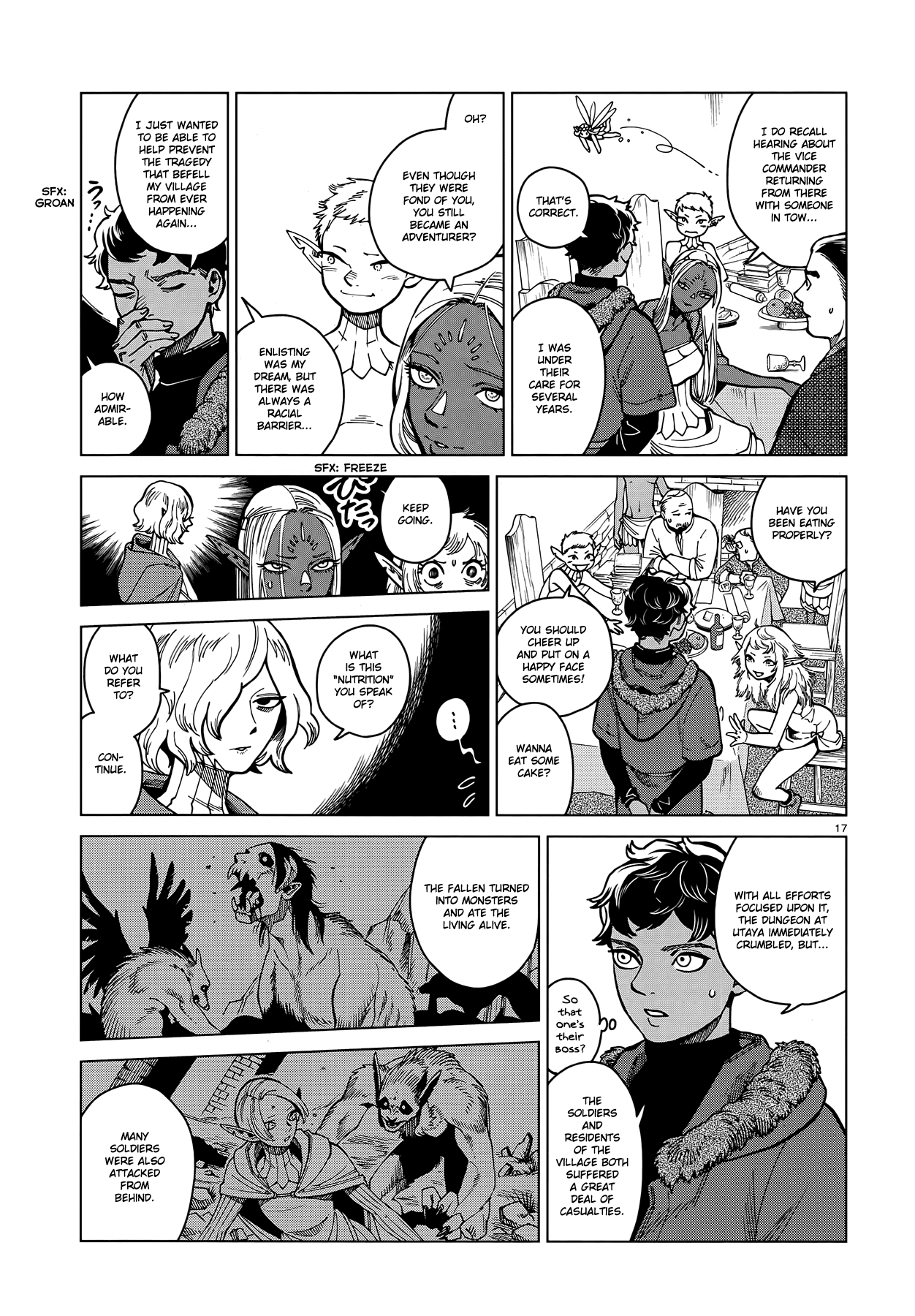 Dungeon Meshi Chapter 45 page 17 - Chapter 45: Egg