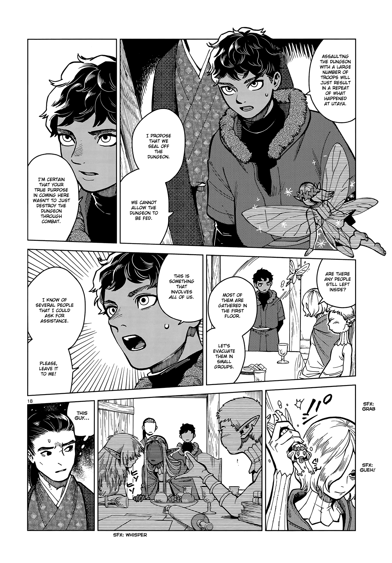 Dungeon Meshi Chapter 45 page 18 - Chapter 45: Egg