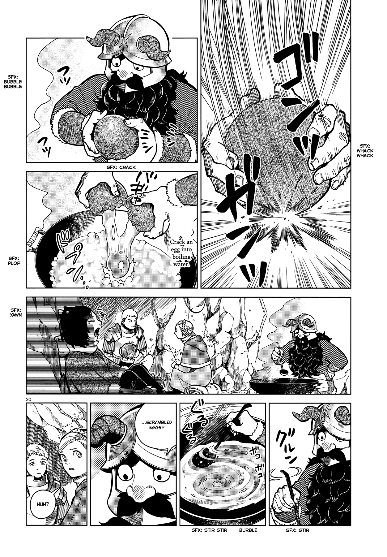 Dungeon Meshi Chapter 45 page 20 - Chapter 45: Egg