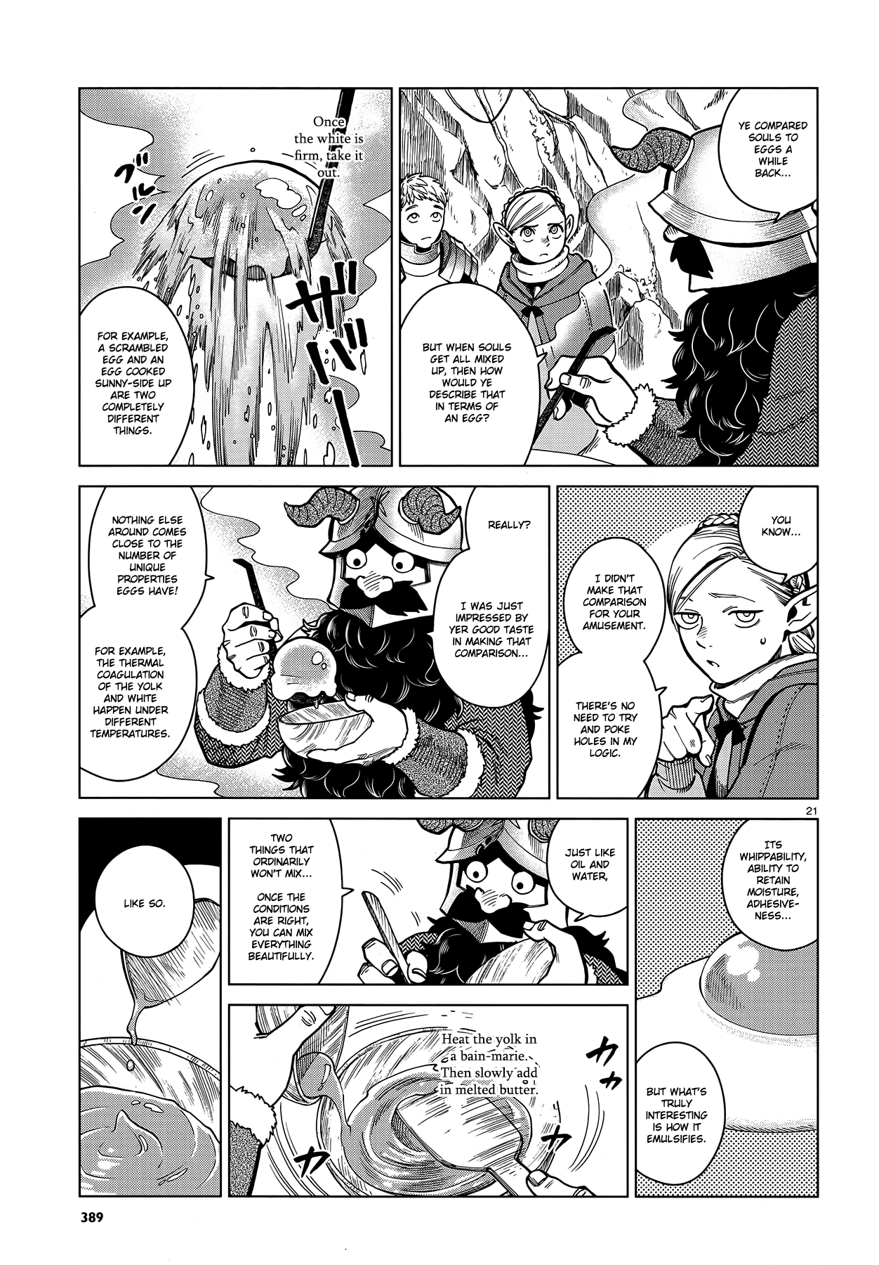 Dungeon Meshi Chapter 45 page 21 - Chapter 45: Egg