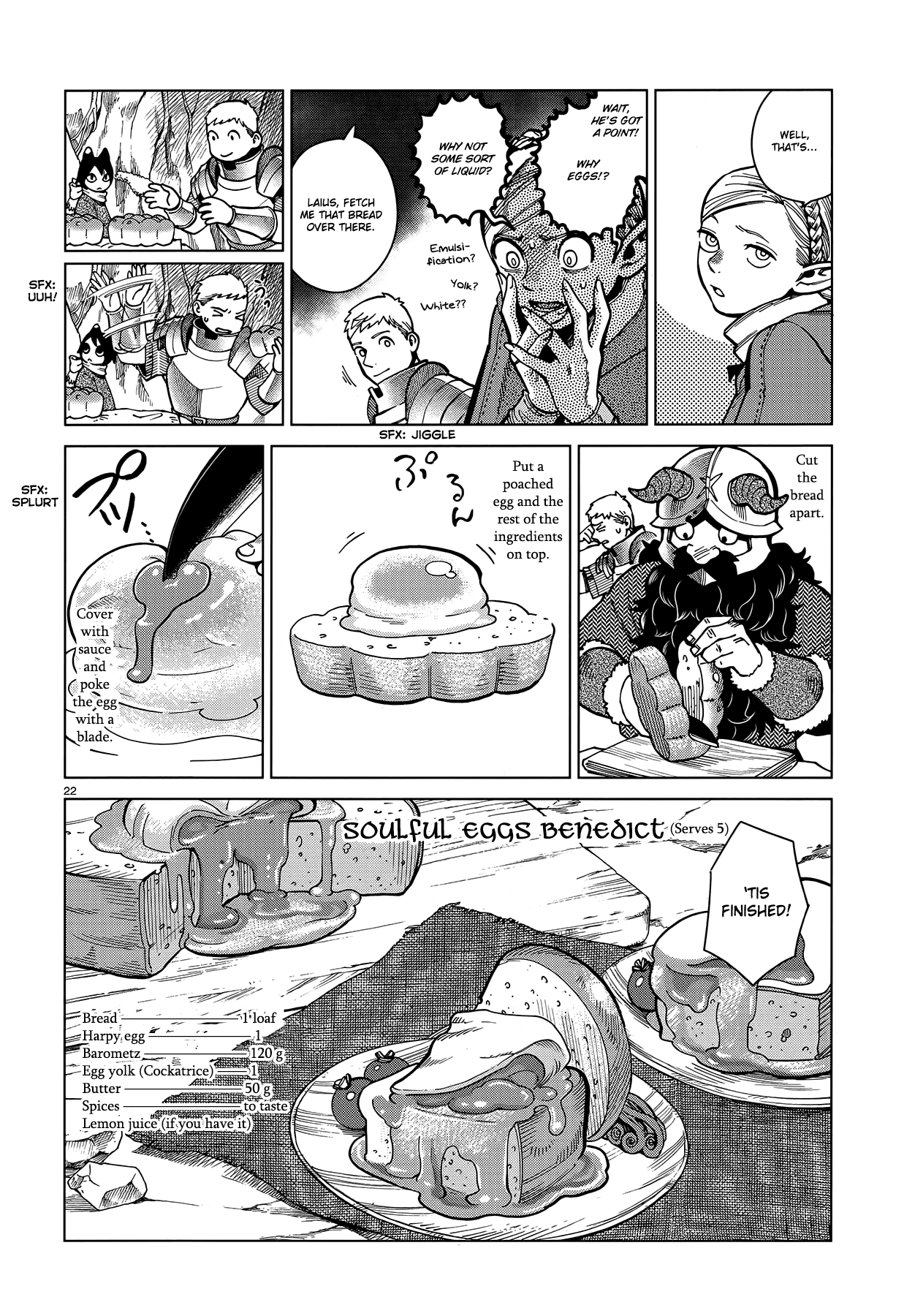 Dungeon Meshi Chapter 45 page 22 - Chapter 45: Egg