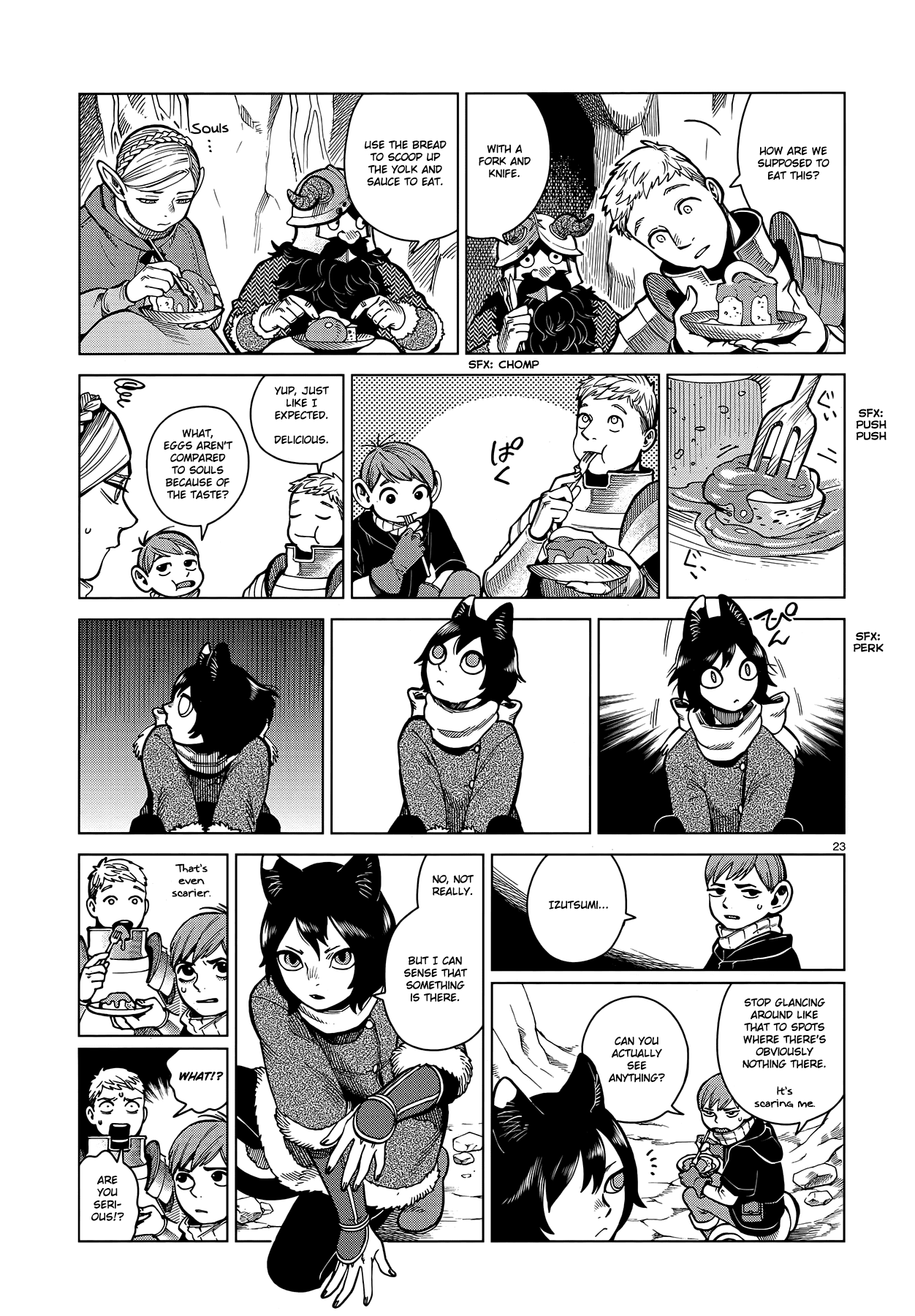Dungeon Meshi Chapter 45 page 23 - Chapter 45: Egg