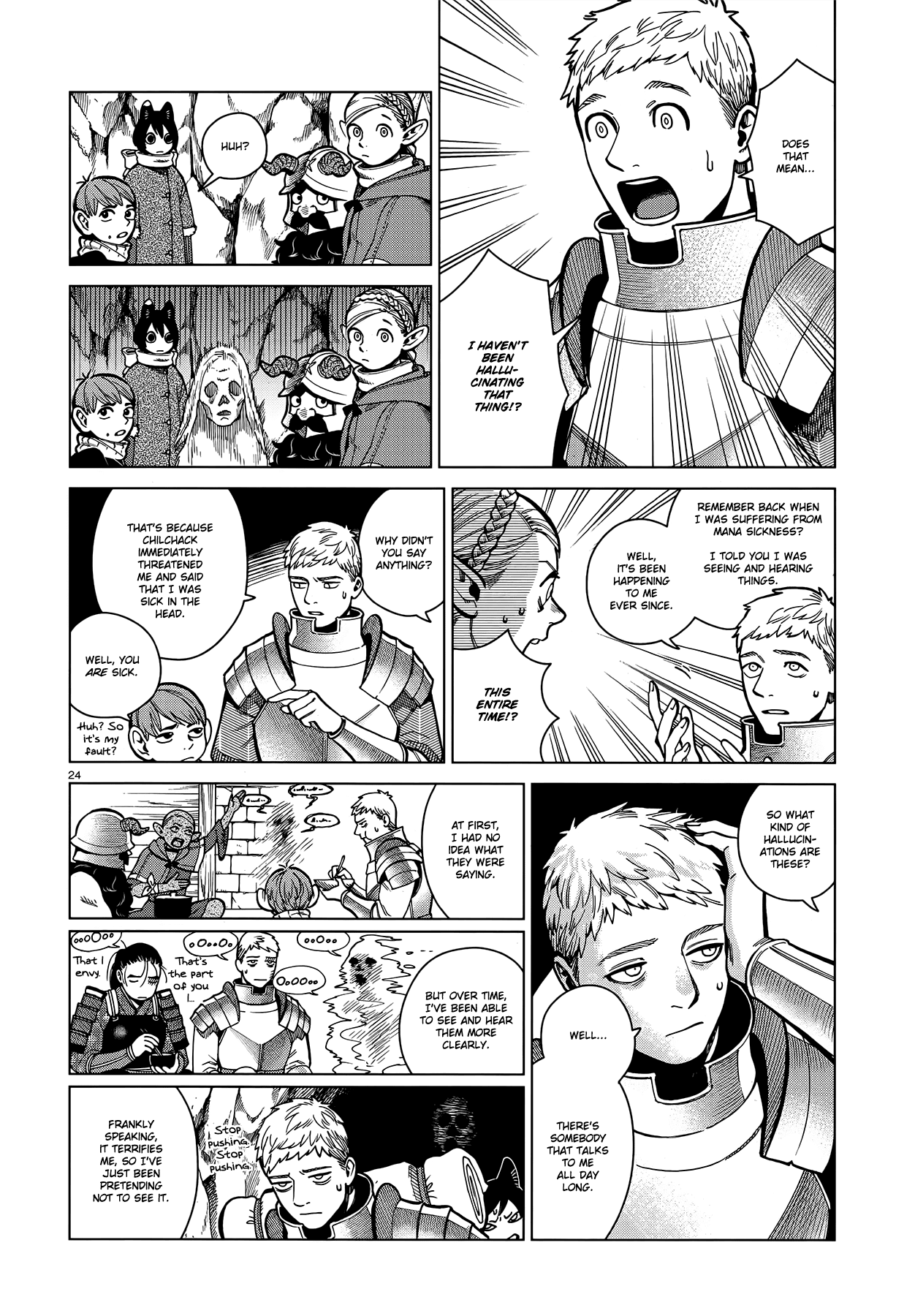 Dungeon Meshi Chapter 45 page 24 - Chapter 45: Egg