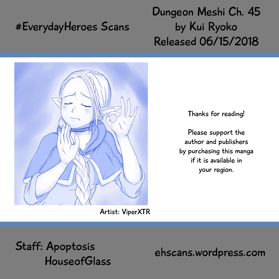 Dungeon Meshi Chapter 45 page 27 - Chapter 45: Egg