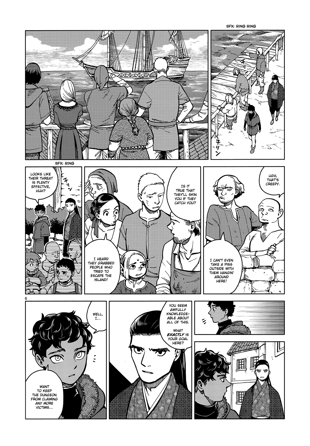 Dungeon Meshi Chapter 45 page 6 - Chapter 45: Egg