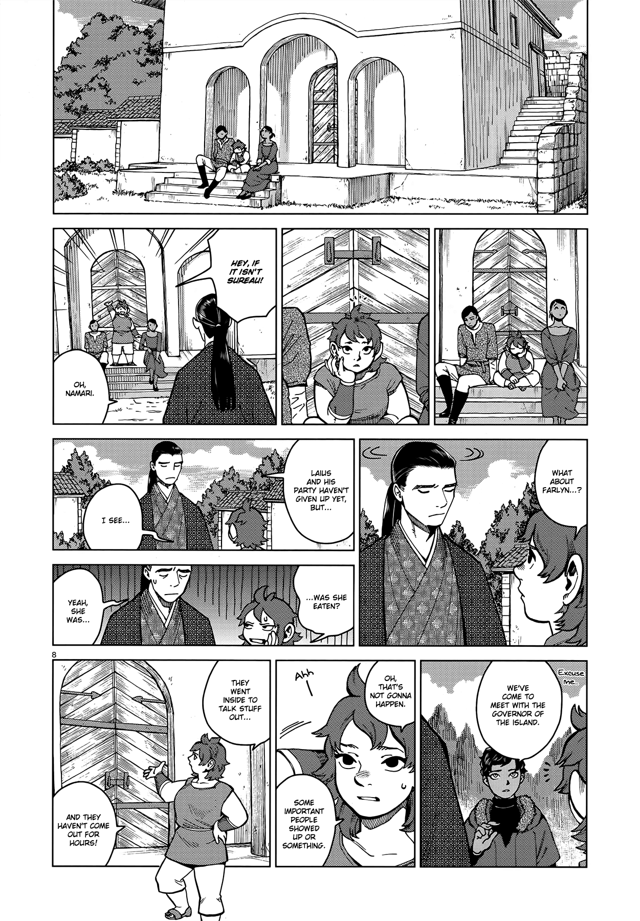 Dungeon Meshi Chapter 45 page 8 - Chapter 45: Egg