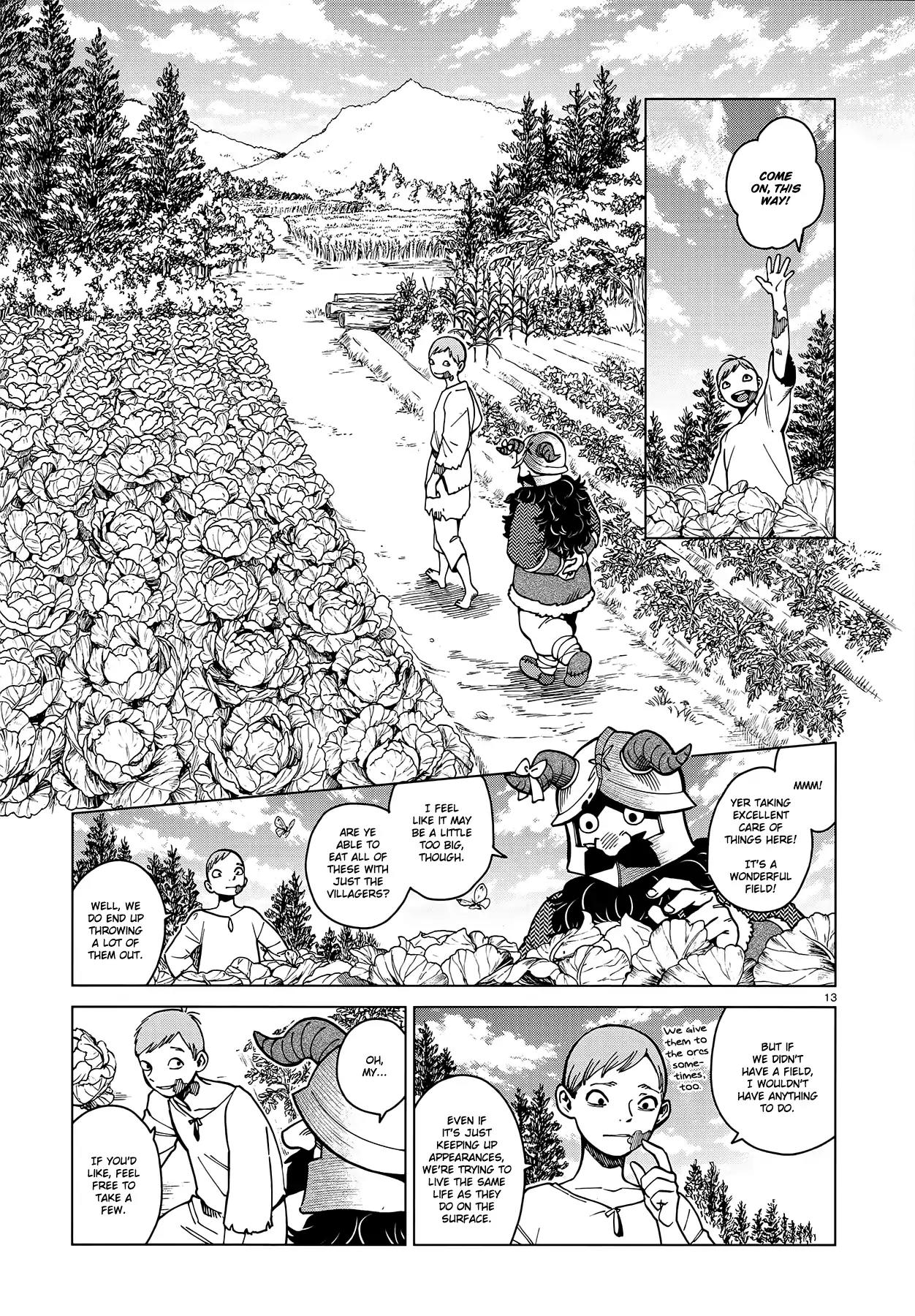 Dungeon Meshi Chapter 46 page 12 - Chapter 46: Golden Land
