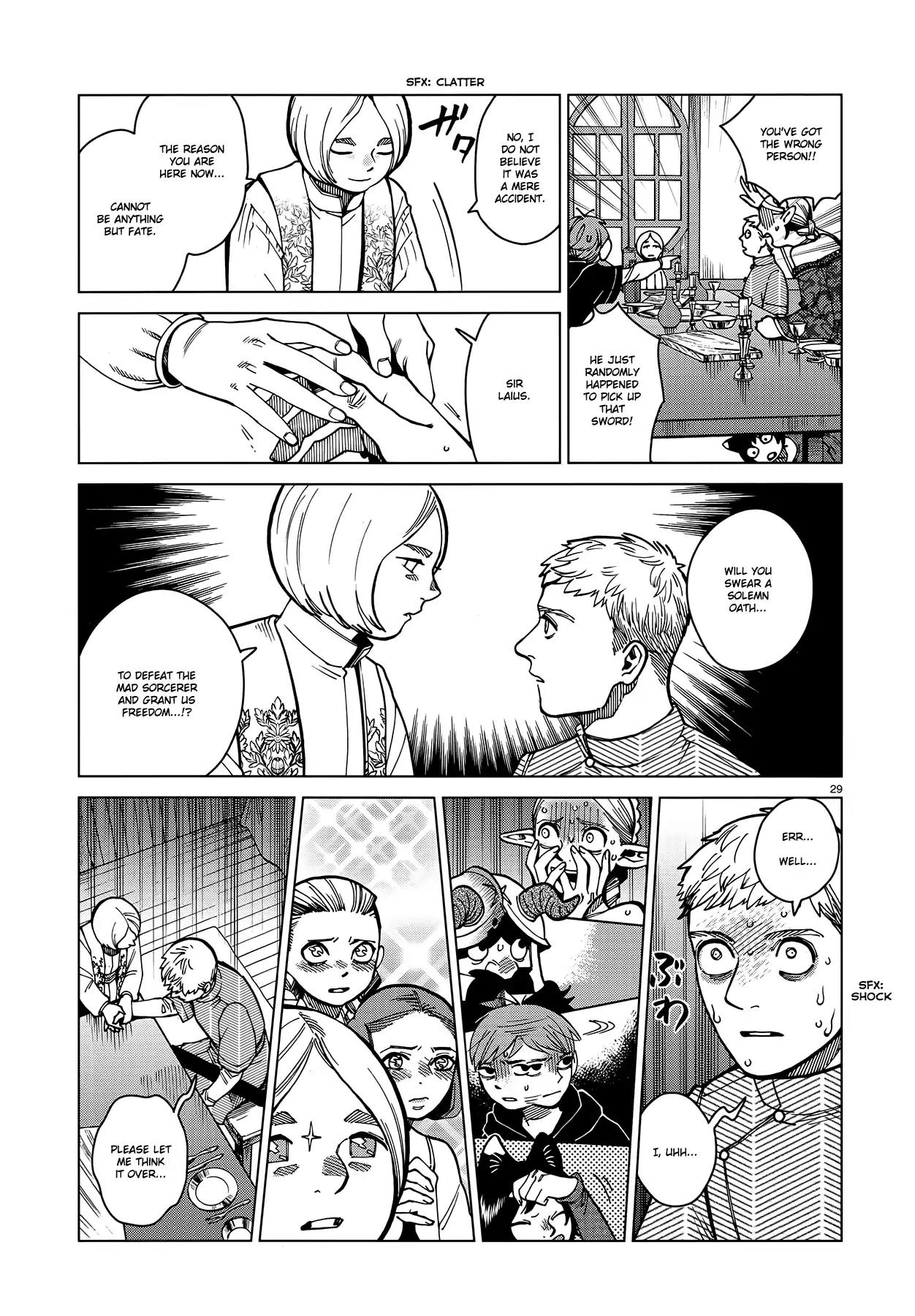Dungeon Meshi Chapter 46 page 28 - Chapter 46: Golden Land