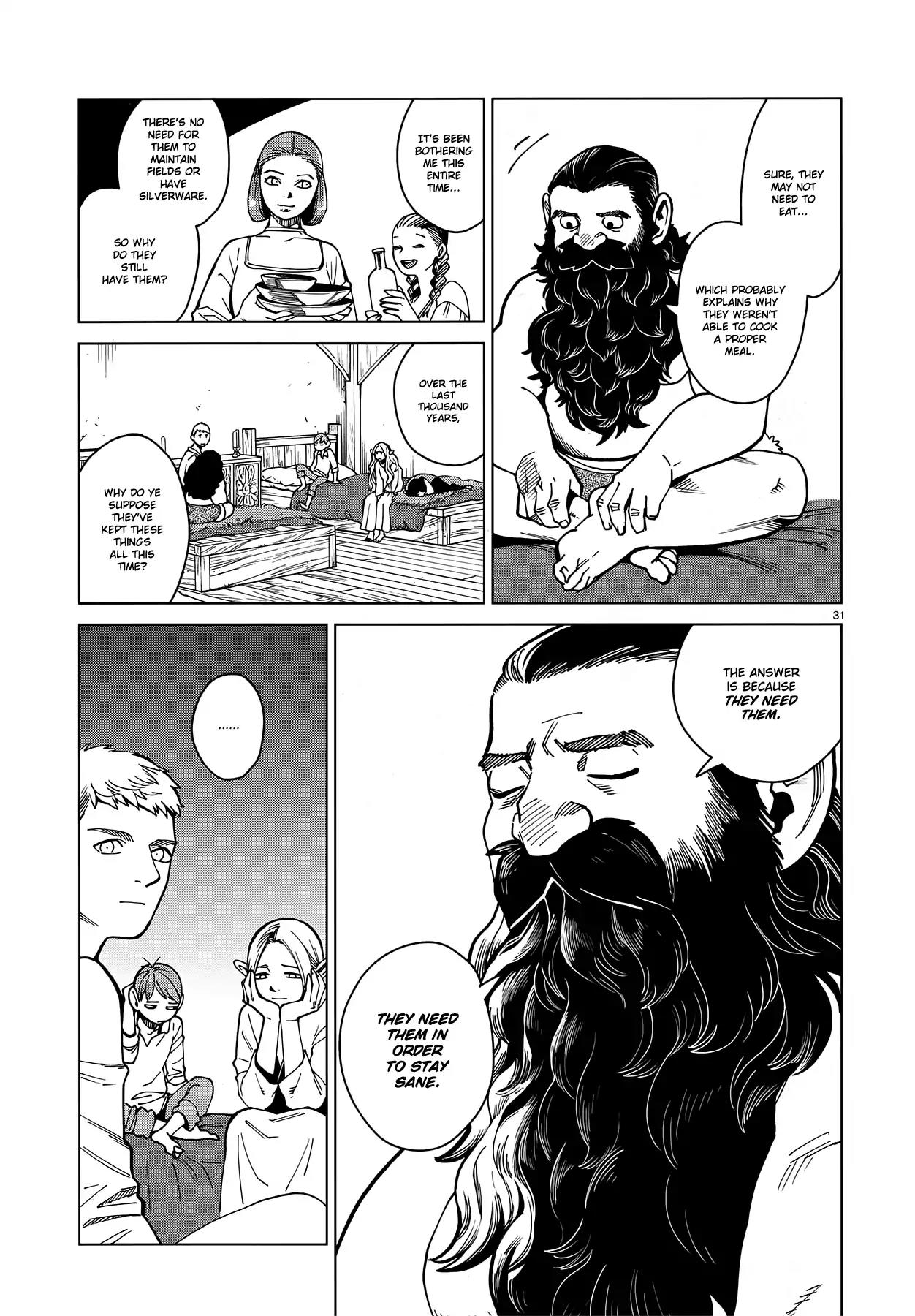 Dungeon Meshi Chapter 46 page 30 - Chapter 46: Golden Land